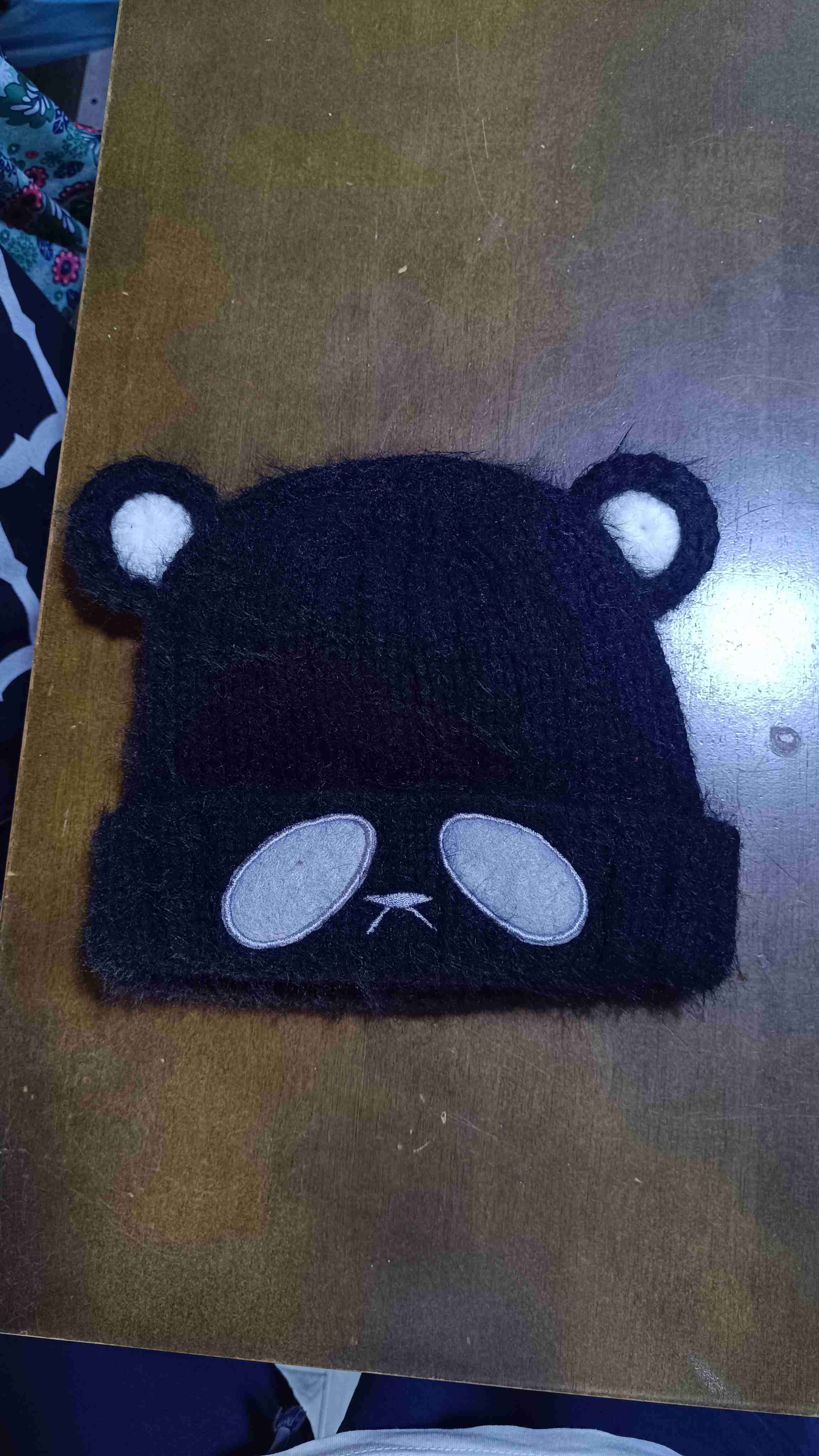 Gorro infantil oso panda - miniatura 1