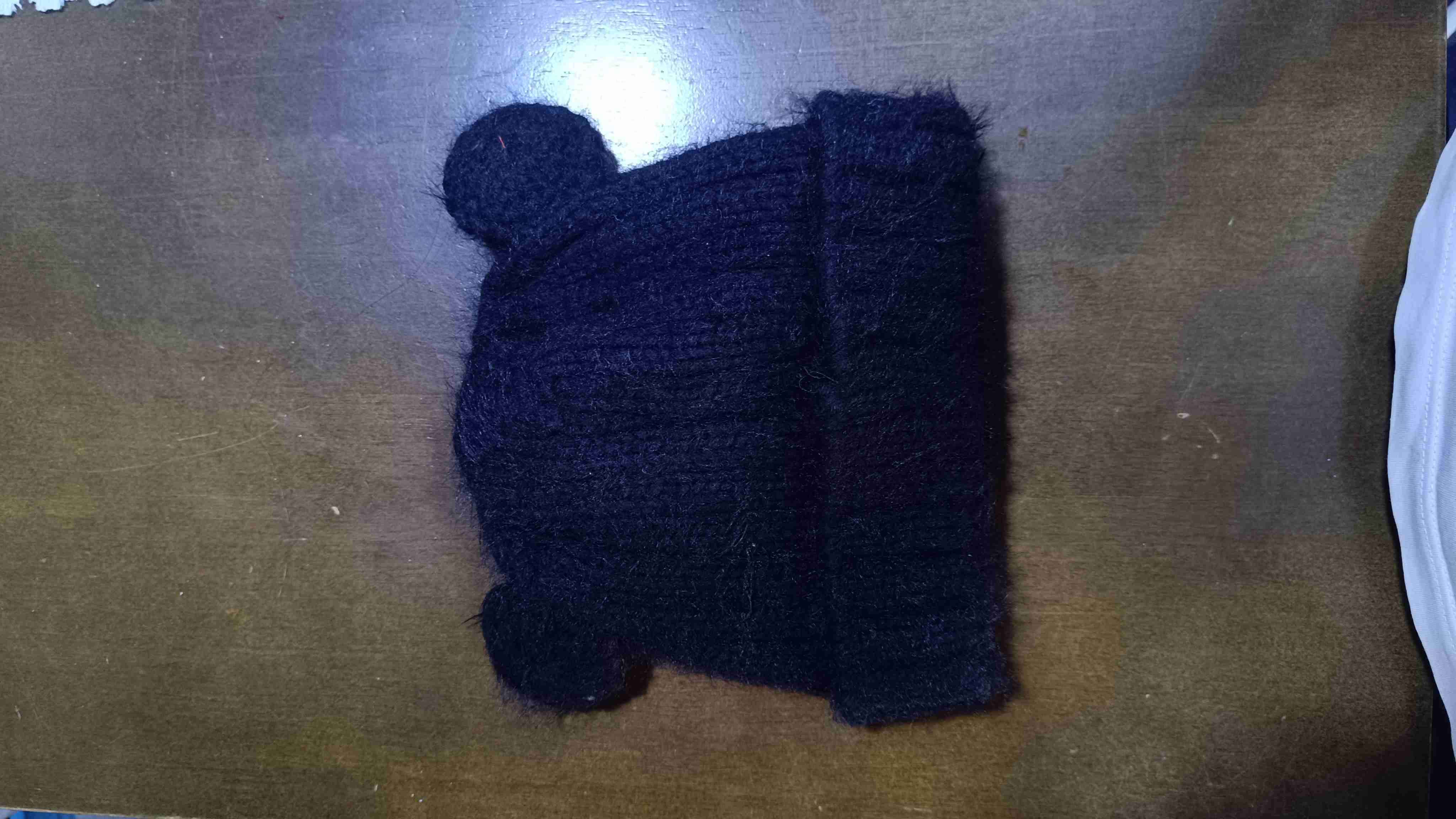 Gorro infantil oso panda - miniatura 2
