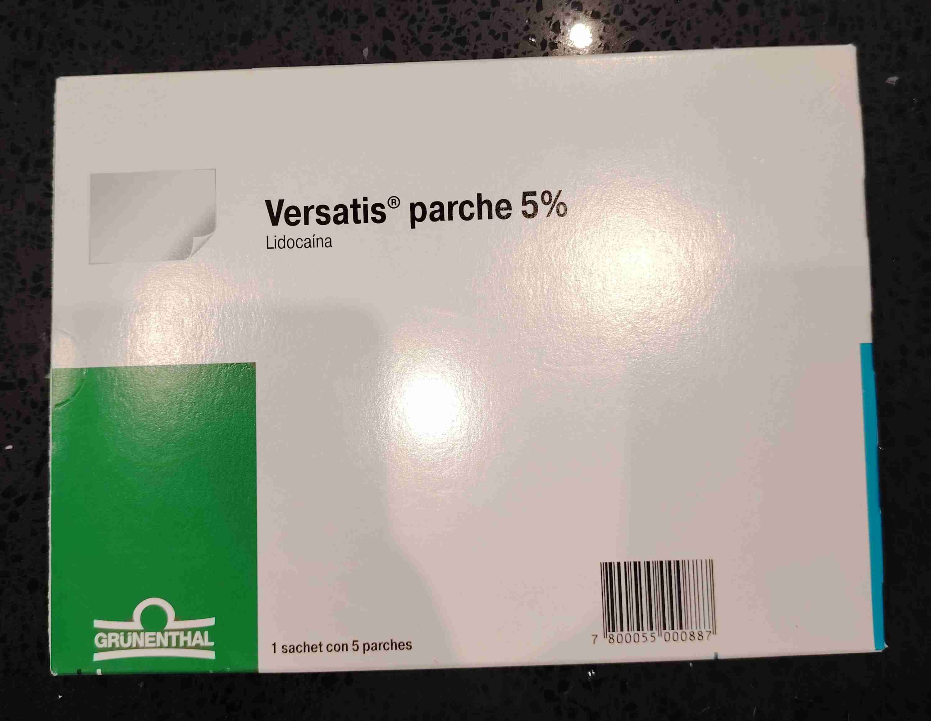 Parche Versatis 5% lidocaína - miniatura 1