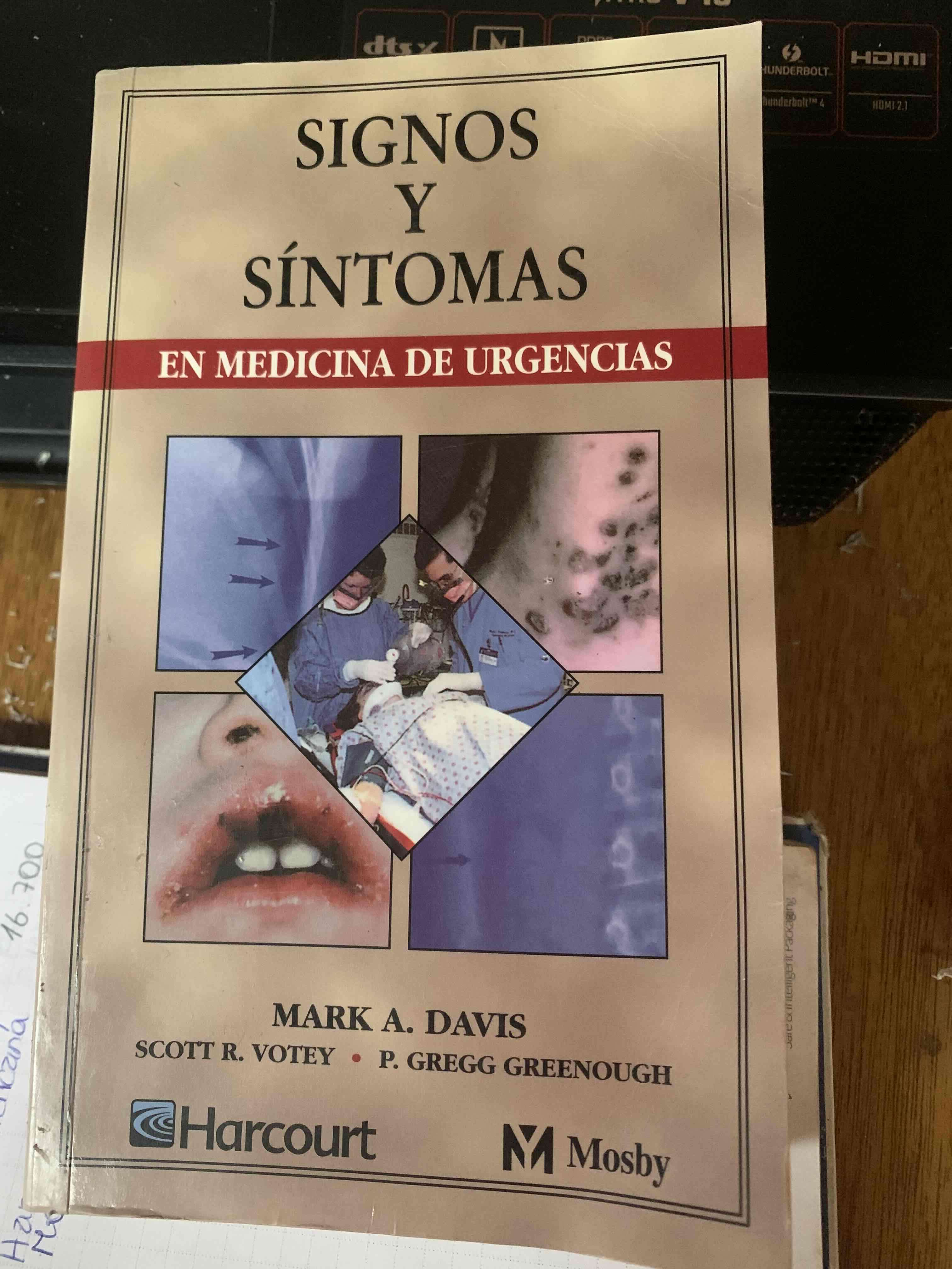 Libro Signos y Síntomas en Urgencias - miniatura 1