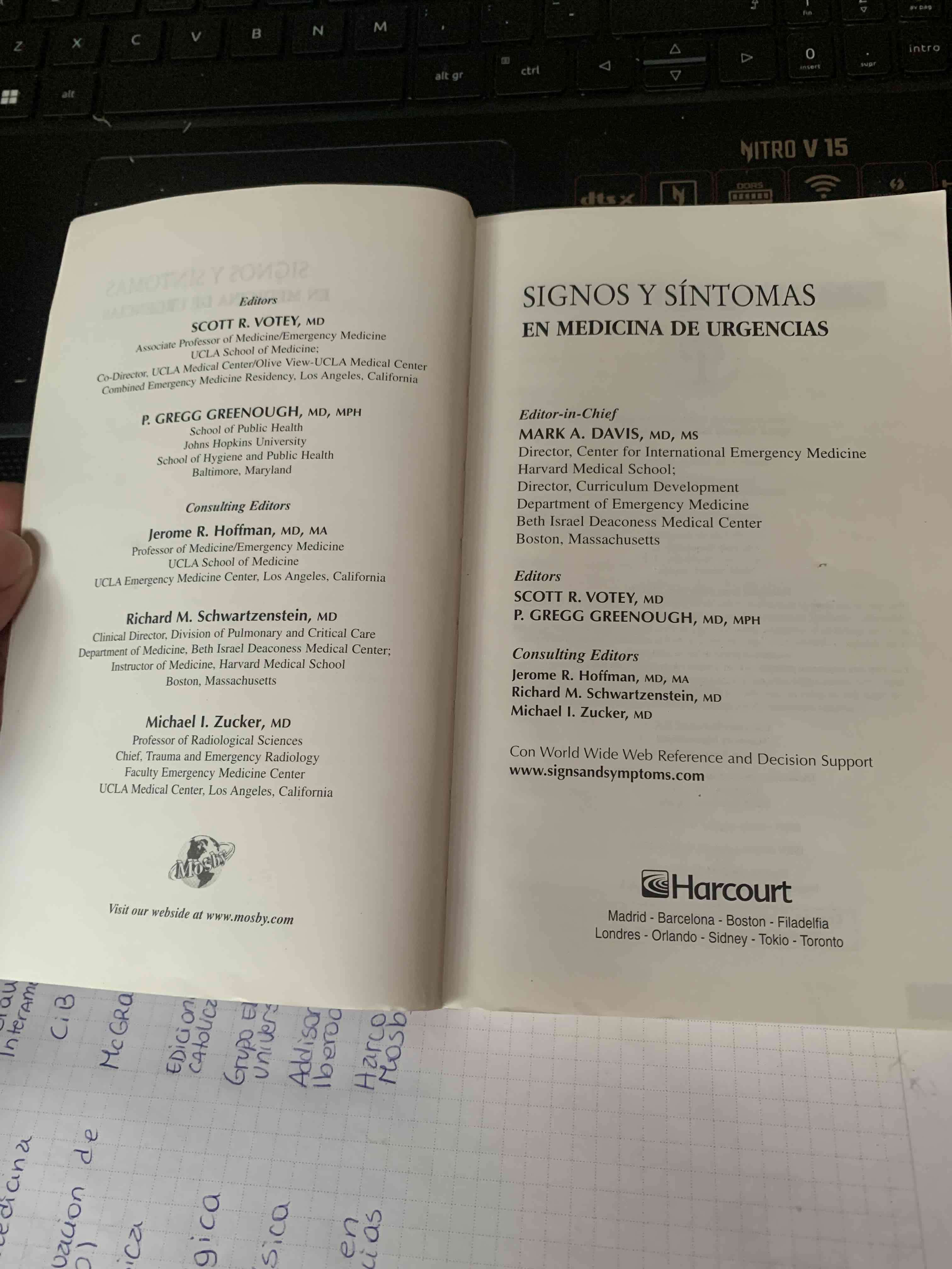 Libro Signos y Síntomas en Urgencias - miniatura 2