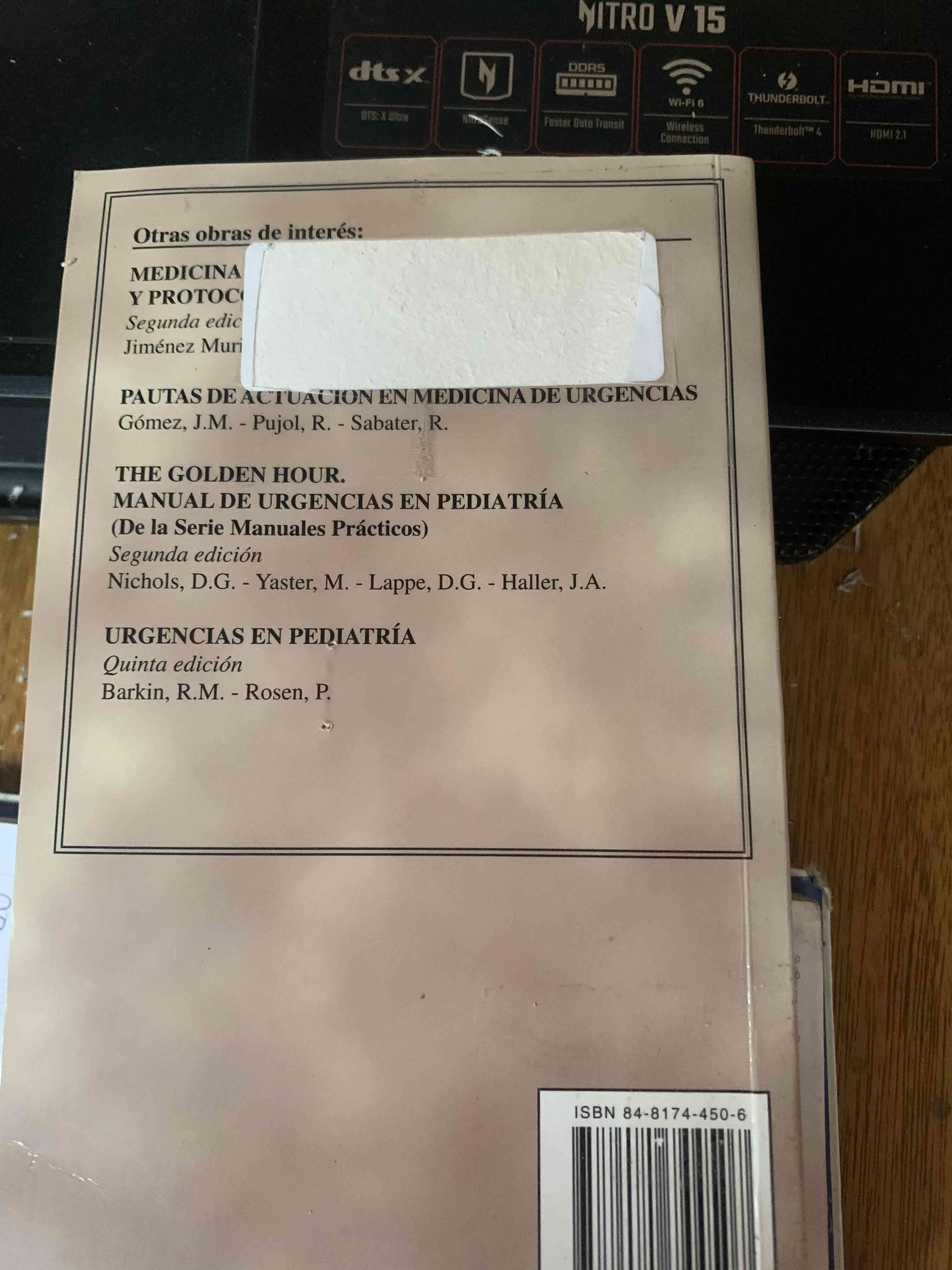 Libro Signos y Síntomas en Urgencias - miniatura 3