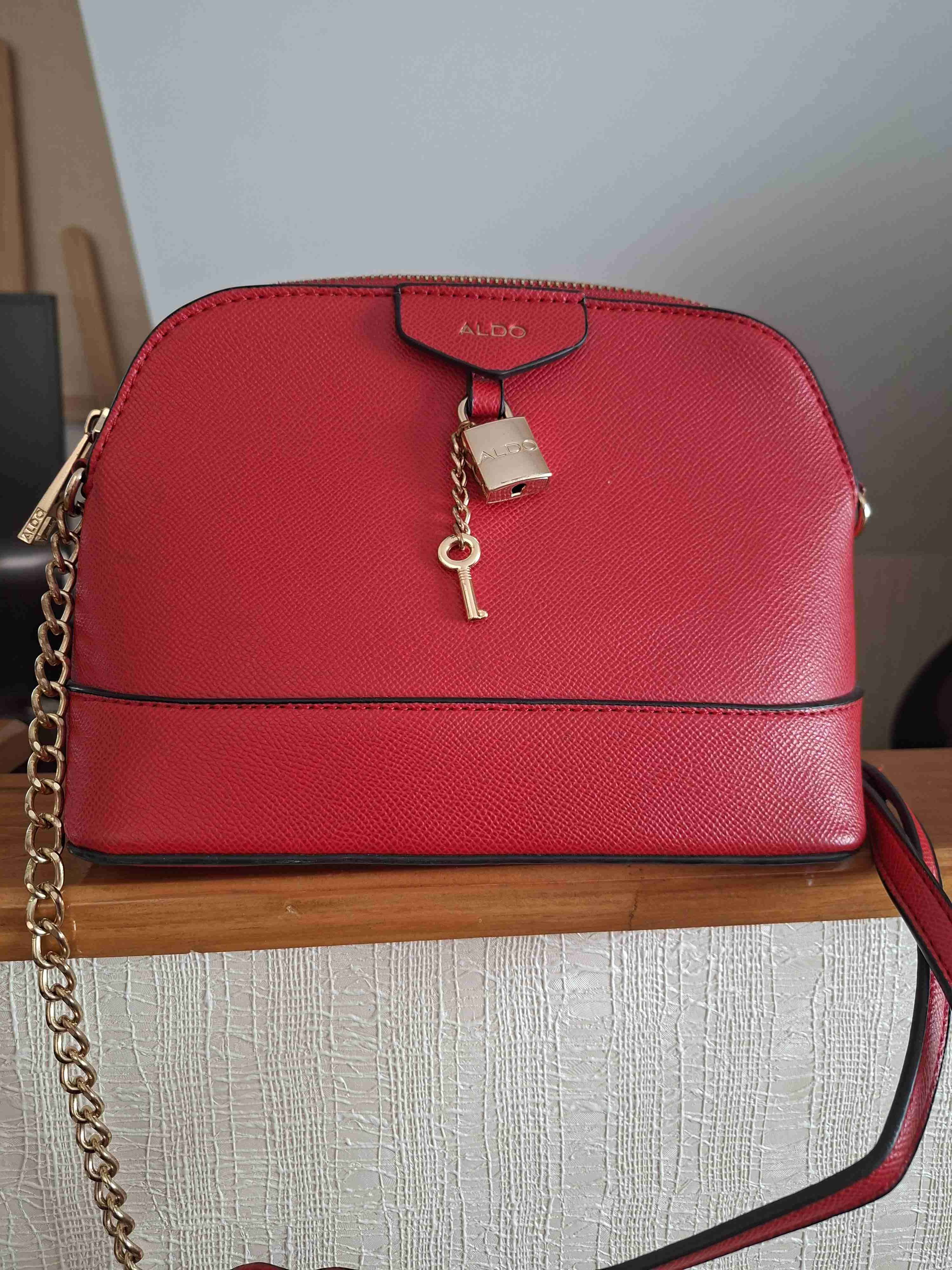 Cartera roja Aldo con cadena - 1