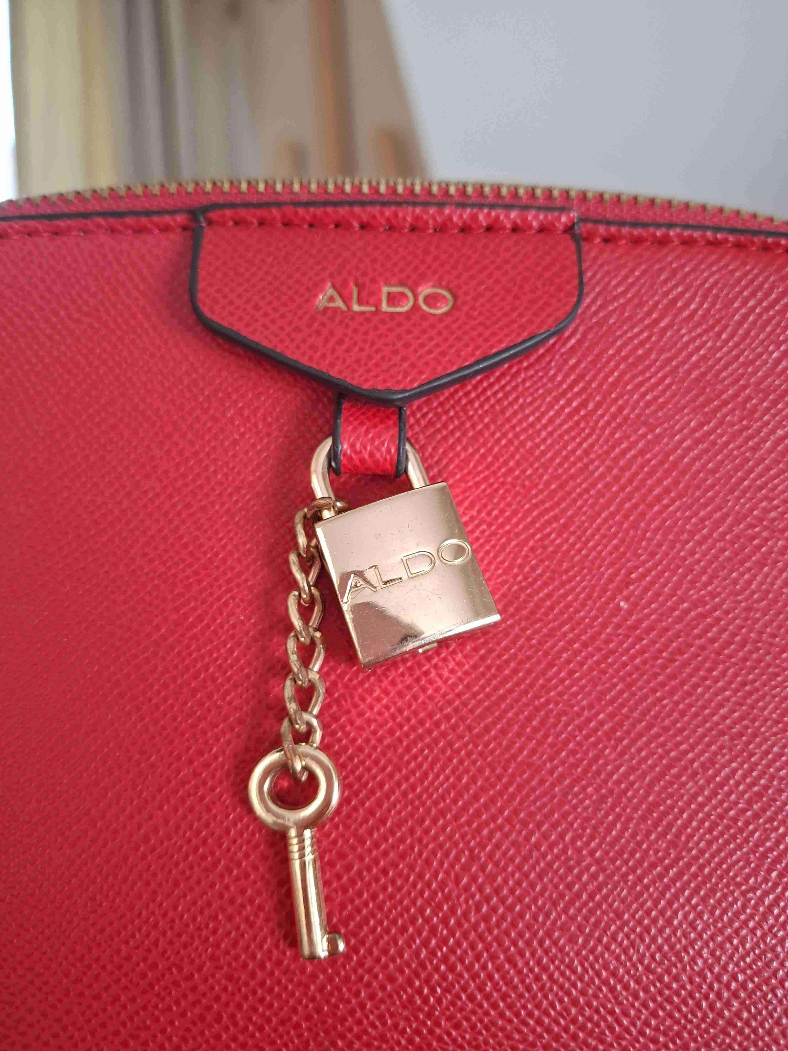 Cartera roja Aldo con cadena - 4