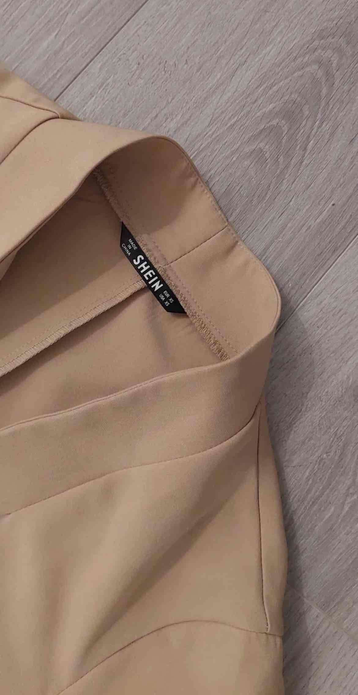 Blazer beige elegante - miniatura 4