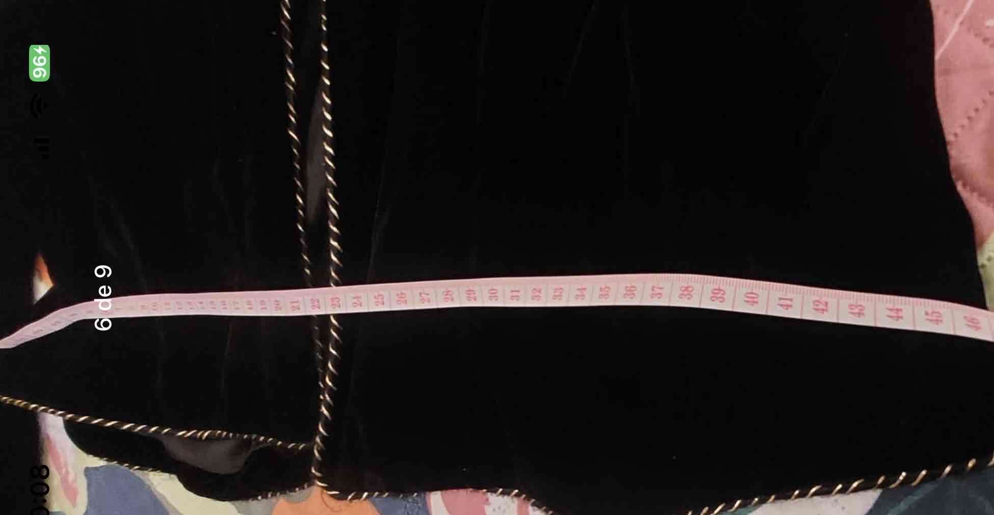 Blazer negra con detalle dorados - miniatura 6