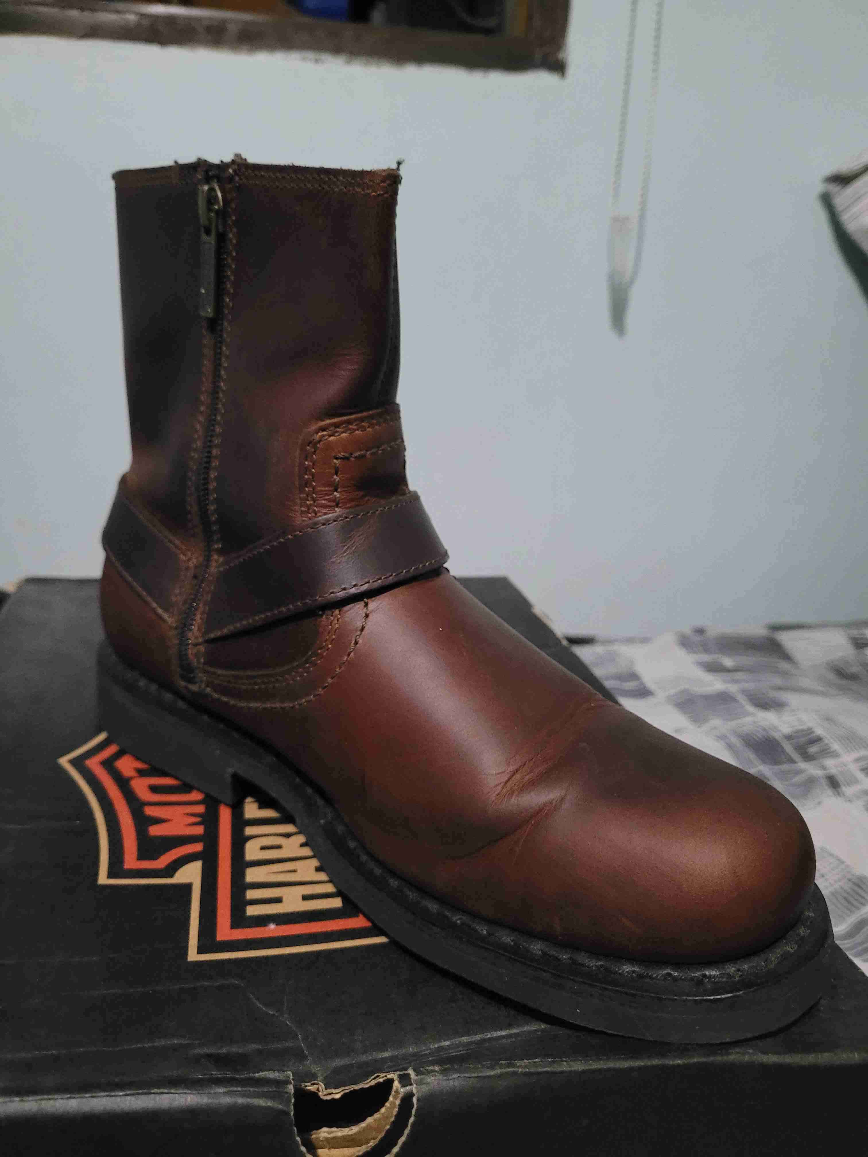 Botas Harley Davidson marrones - miniatura 3