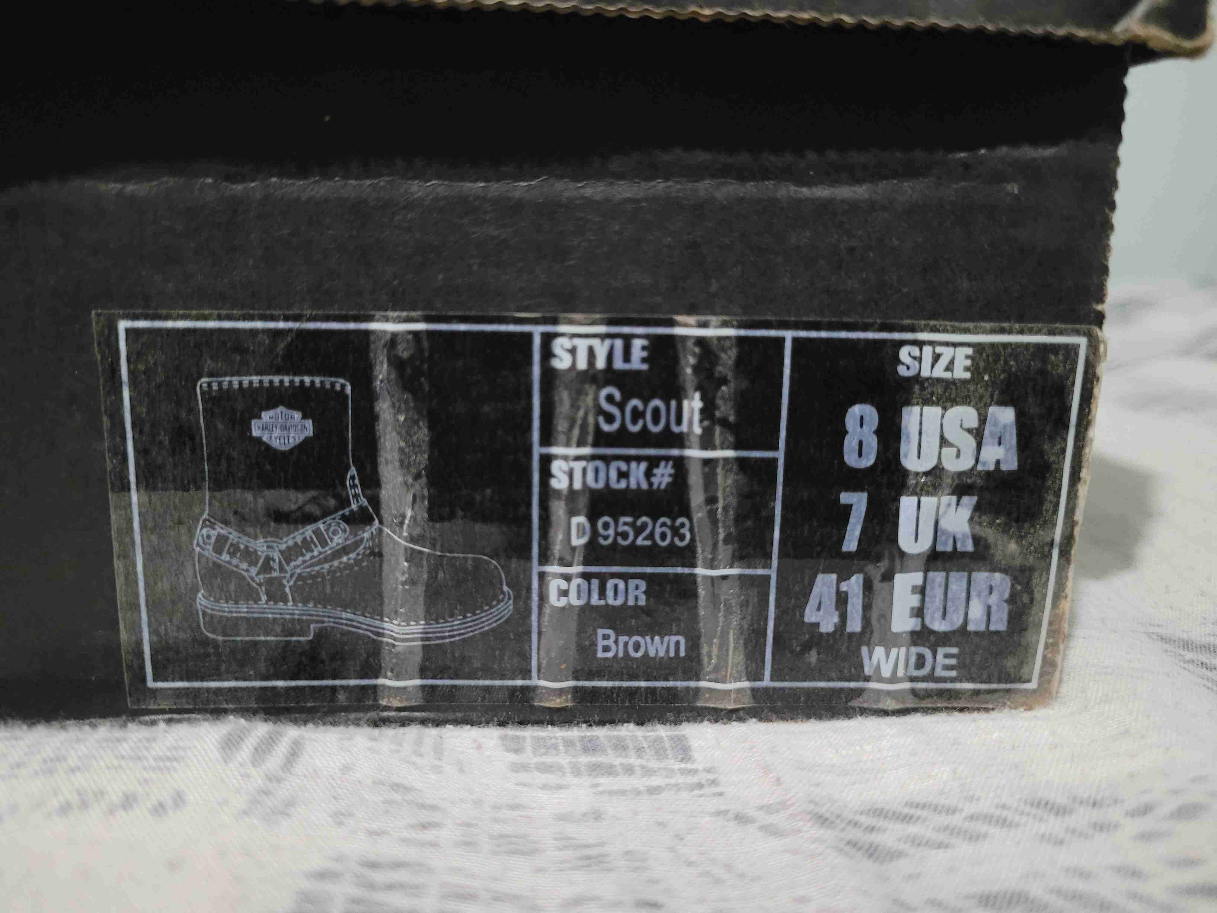 Botas Harley Davidson marrones - miniatura 4