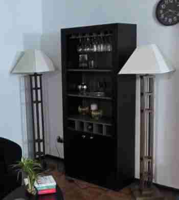 Tall mosko Lámparas de pie