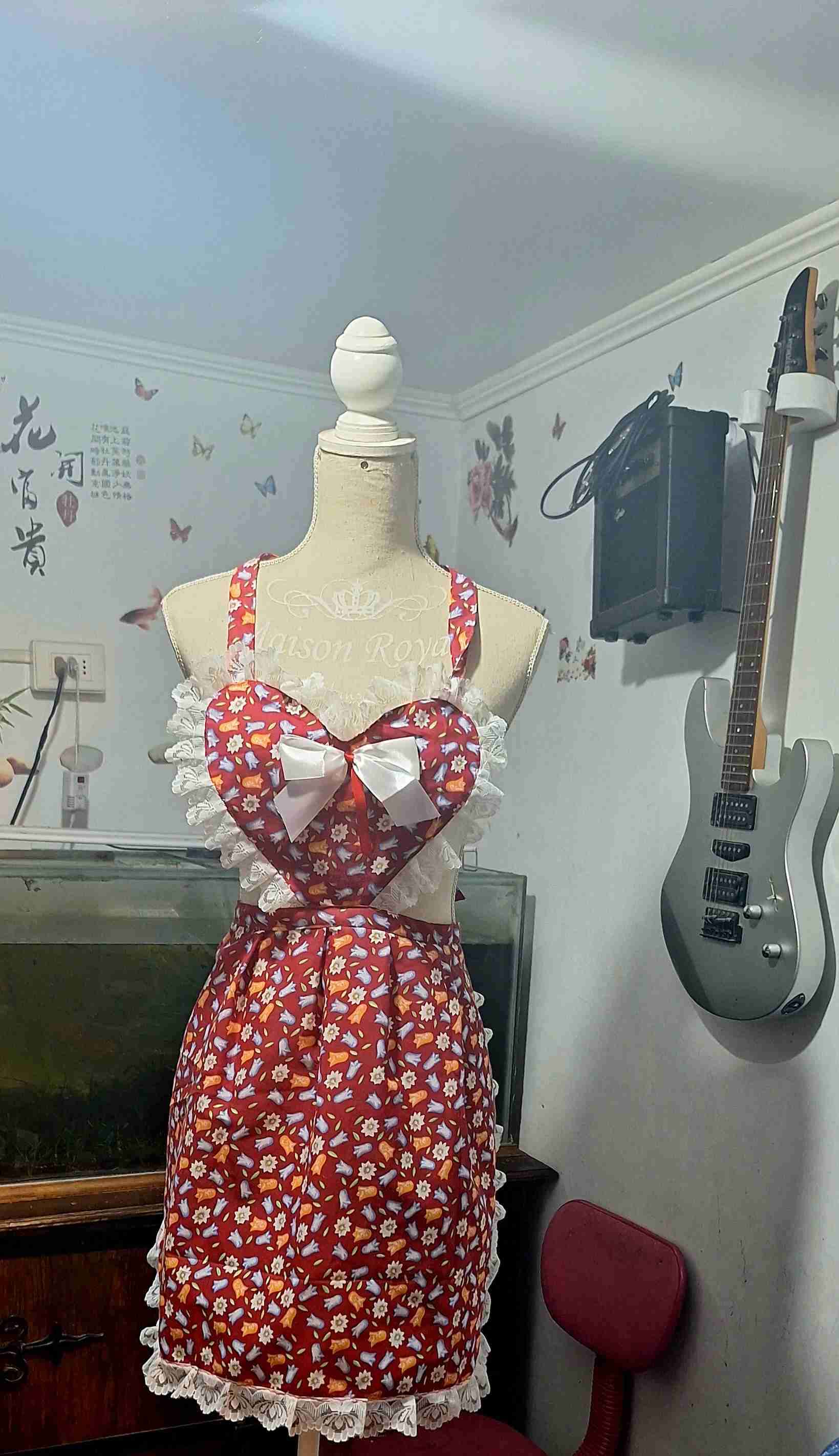 Decoración de pared con pájaro y flores - miniatura 5