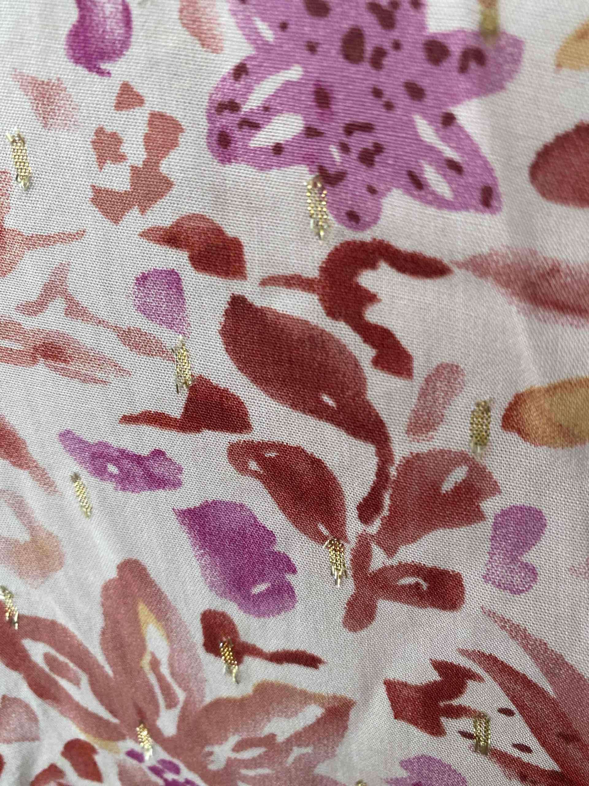 Vestido floral rosa nuevo - miniatura 2