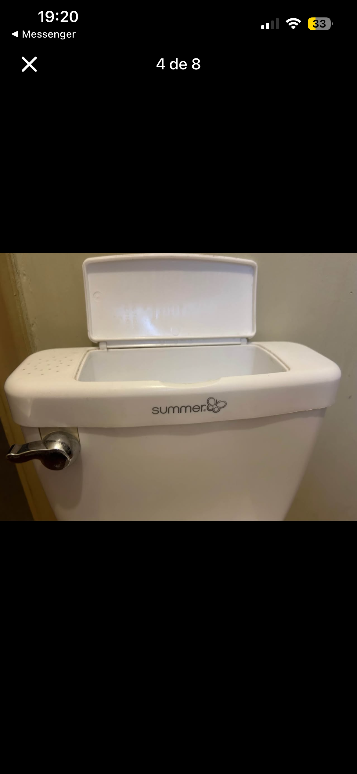 Baño portátil infantil blanco - 6