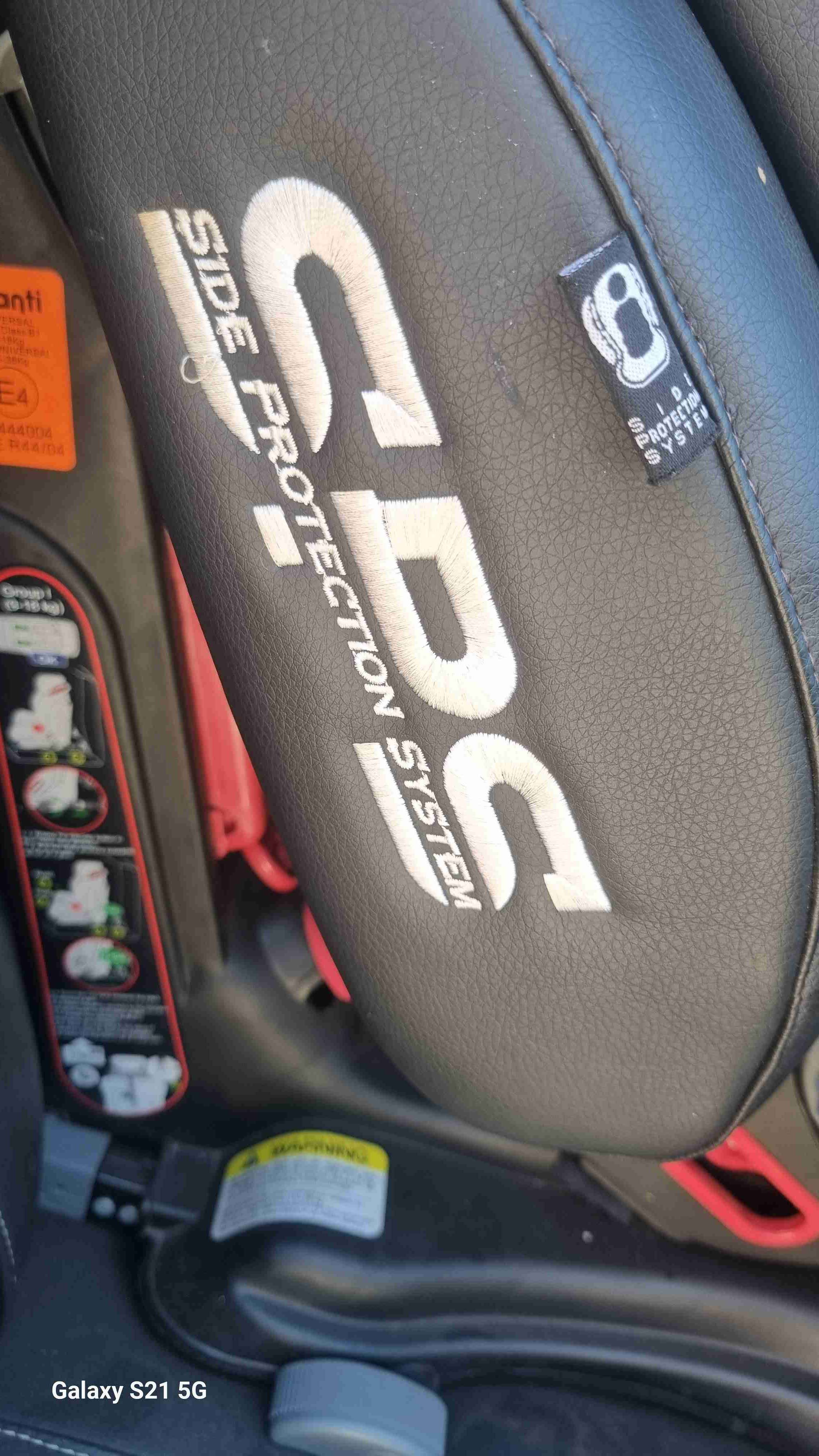 Silla de auto Infanti roja - miniatura 3