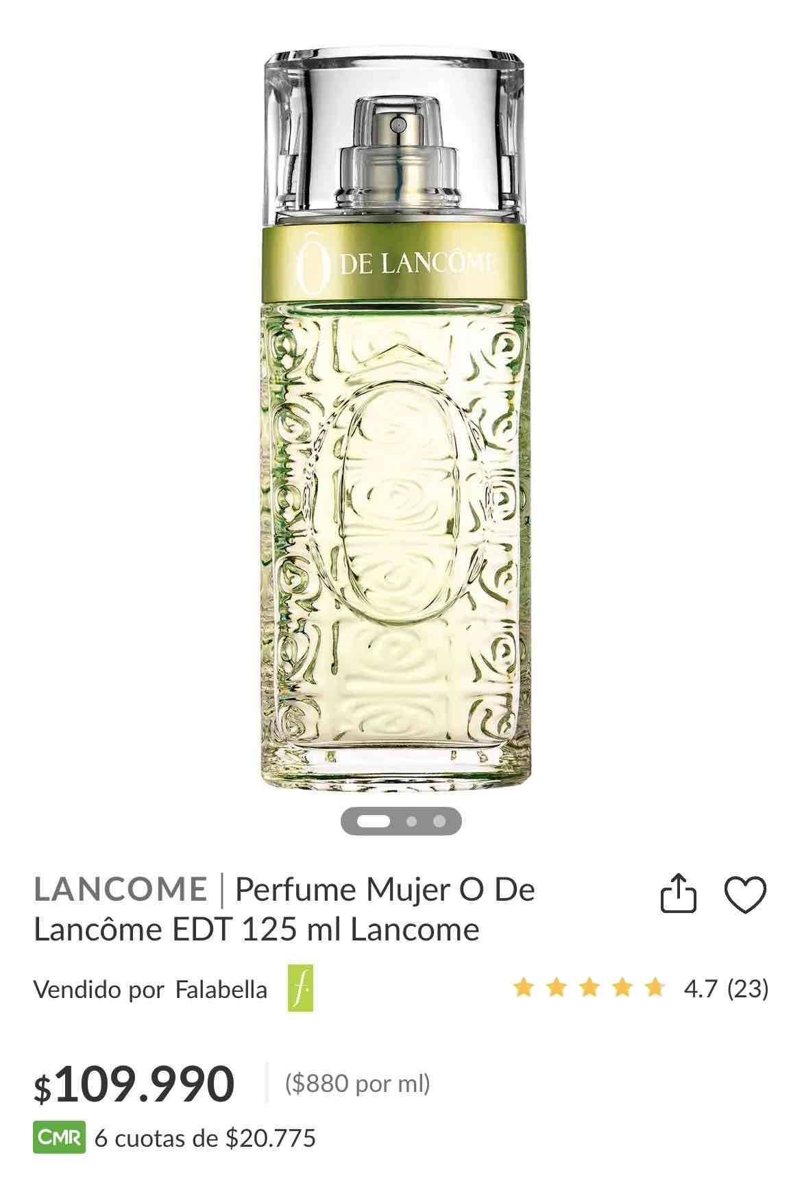Set Lancôme perfume y crema - miniatura 3