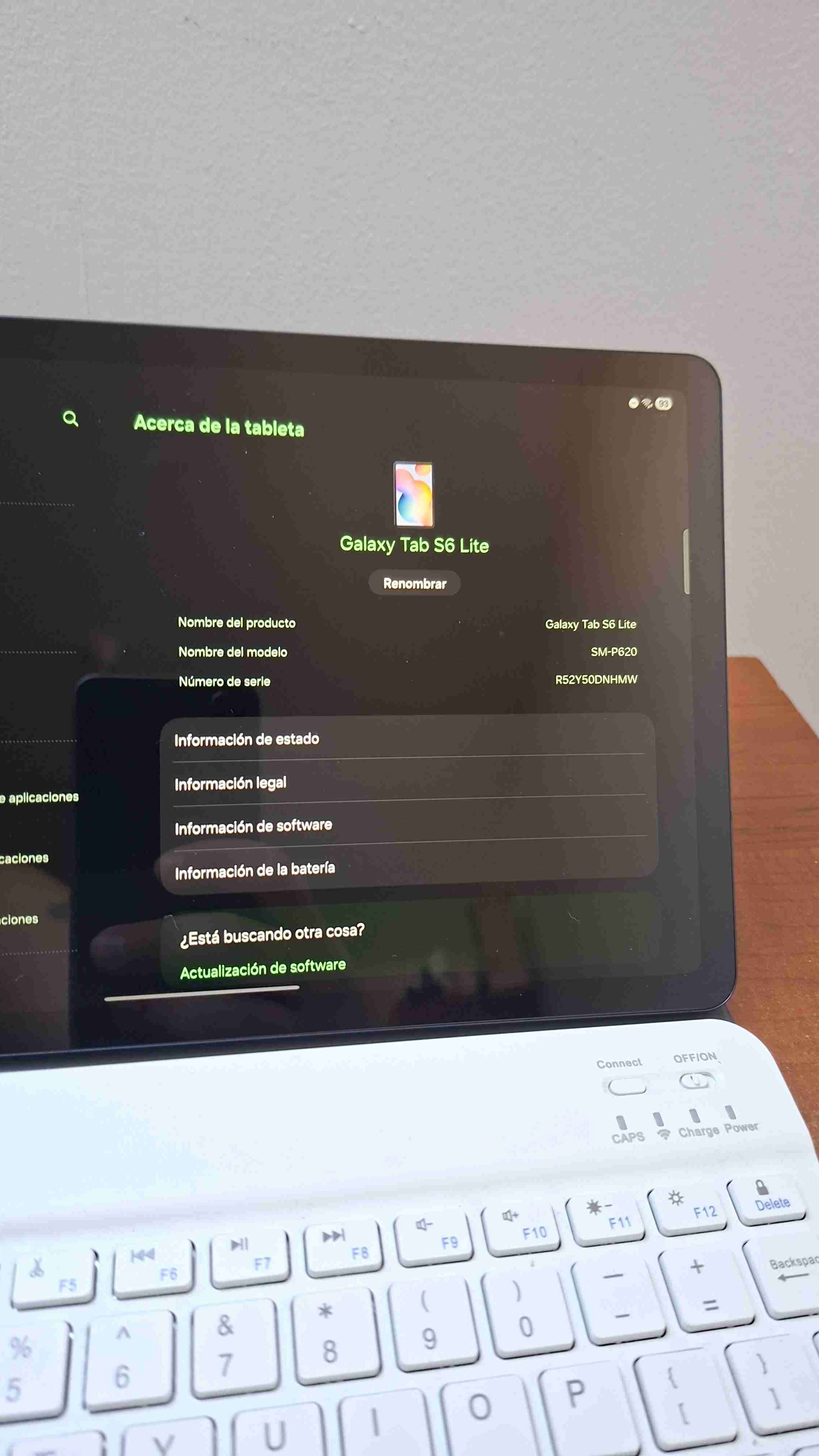 Tablet Samsung S6 lite nueva - miniatura 2