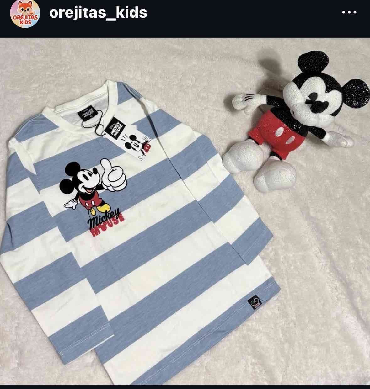 Poleras manga larga niños Disney y Bluey niños - miniatura 1