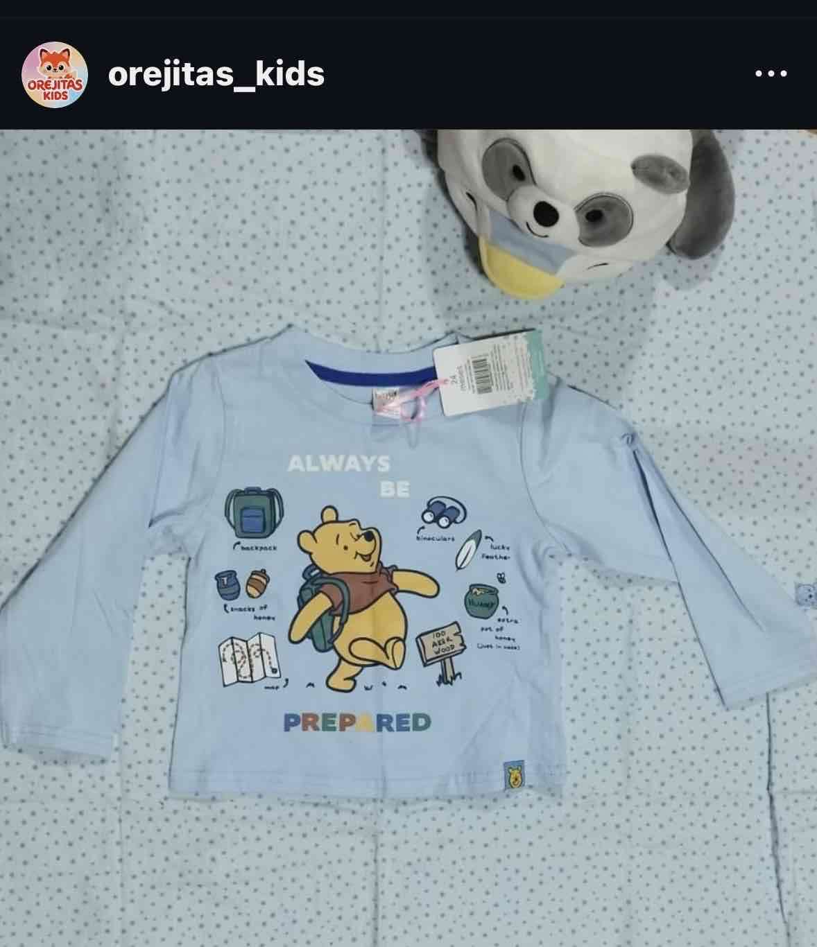 Poleras manga larga niños Disney y Bluey niños - miniatura 2