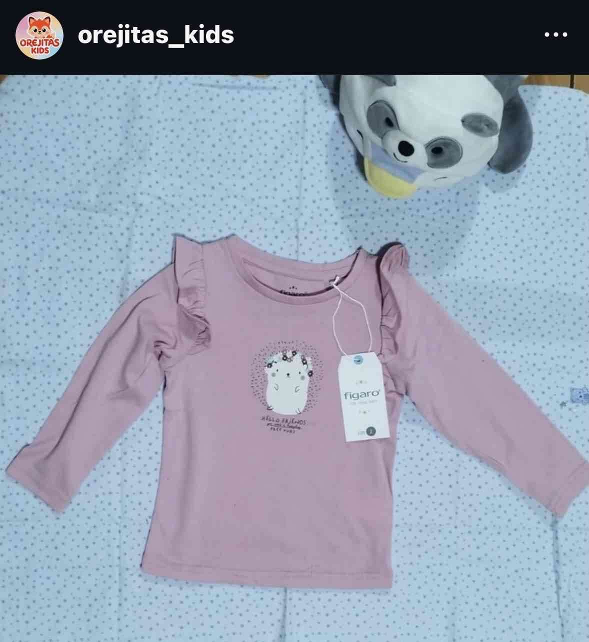 Poleras manga larga nuevas para niñas - 2