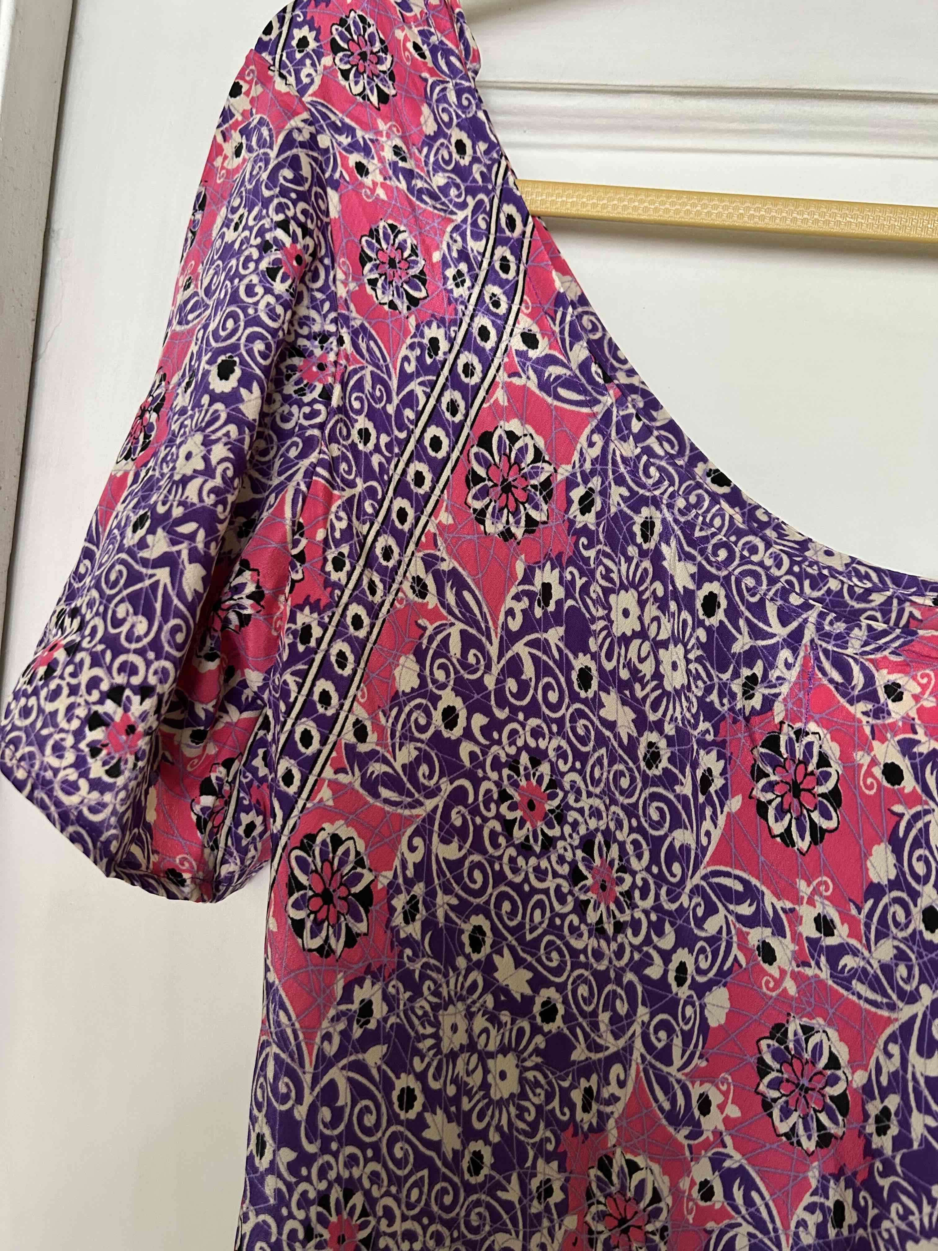 Vestido bohemio estampado floral Pippa - miniatura 3