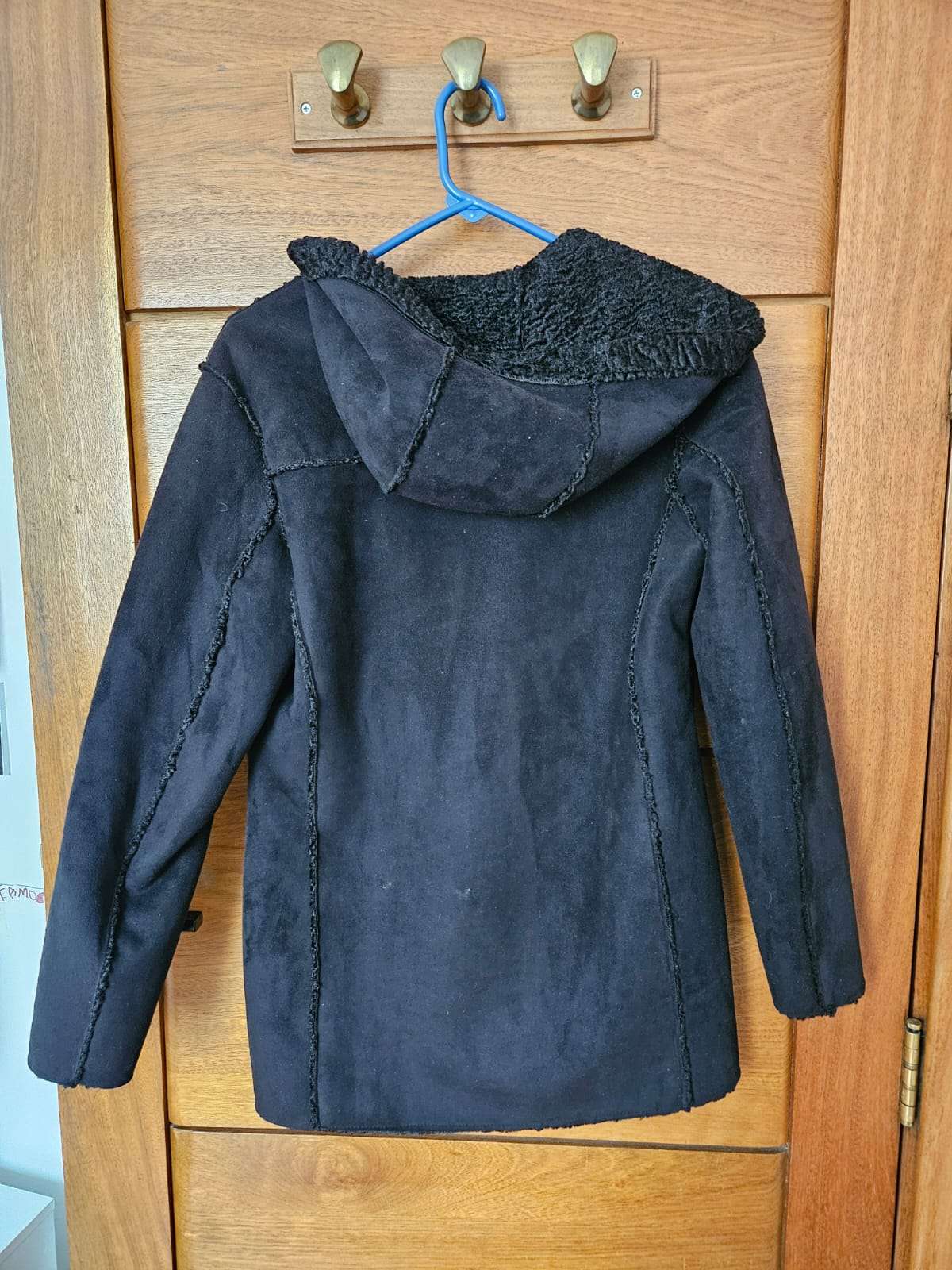 Abrigo negro con forro Umbrale - miniatura 2