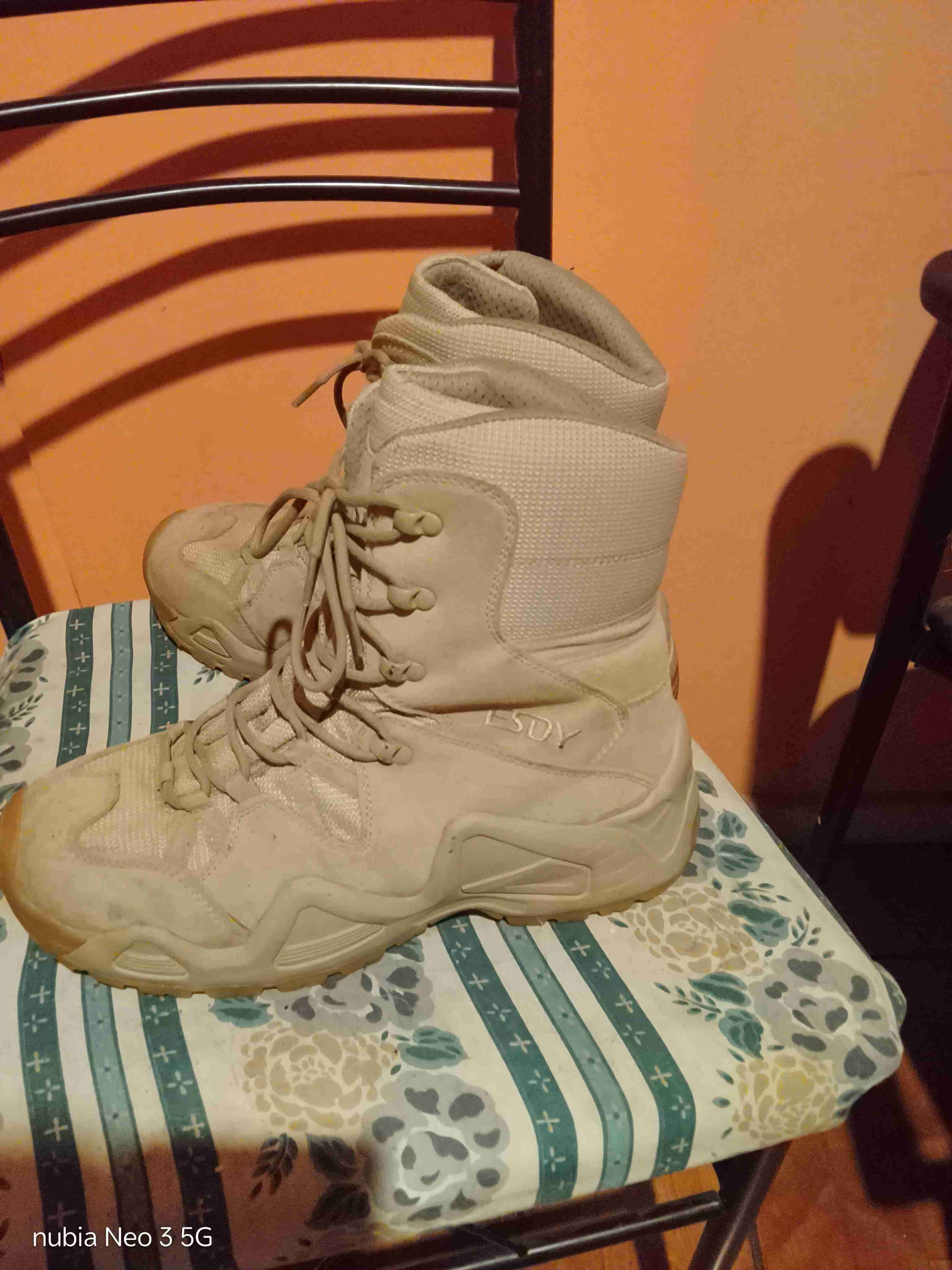 Botas tácticas beige - miniatura 2