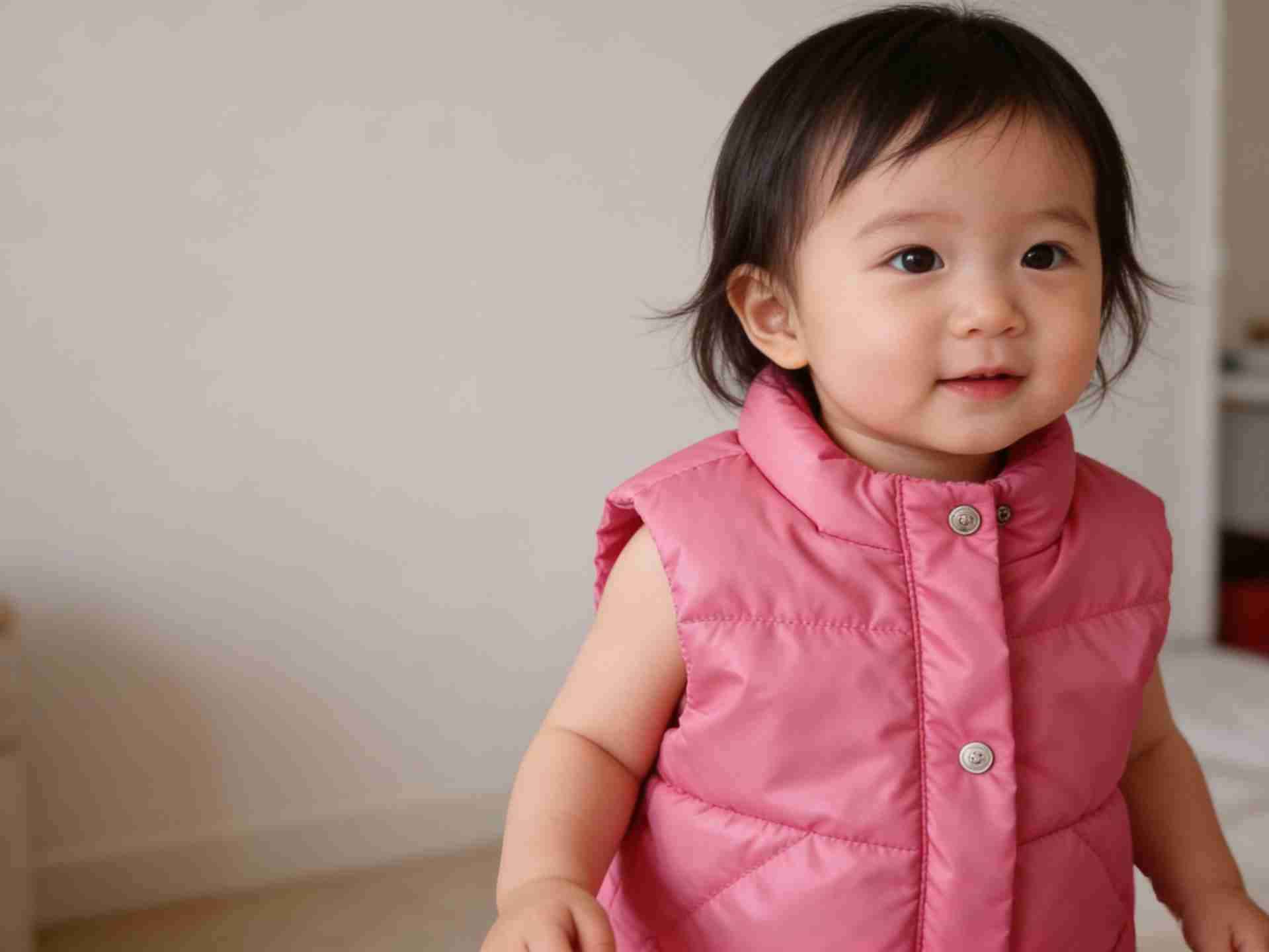 Chaleco acolchado rosado - miniatura 2