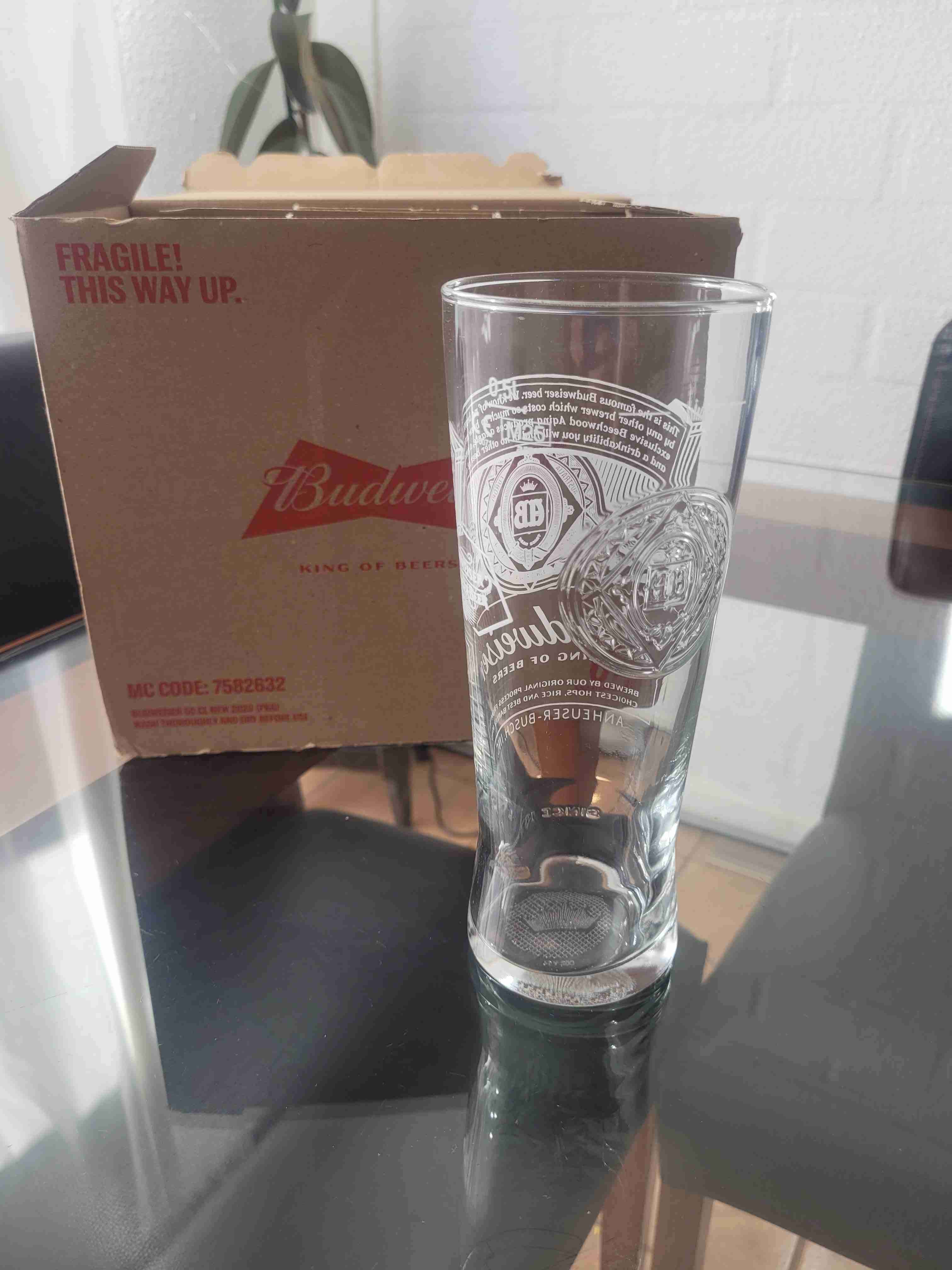 Vaso cervecero Budweiser - miniatura 2