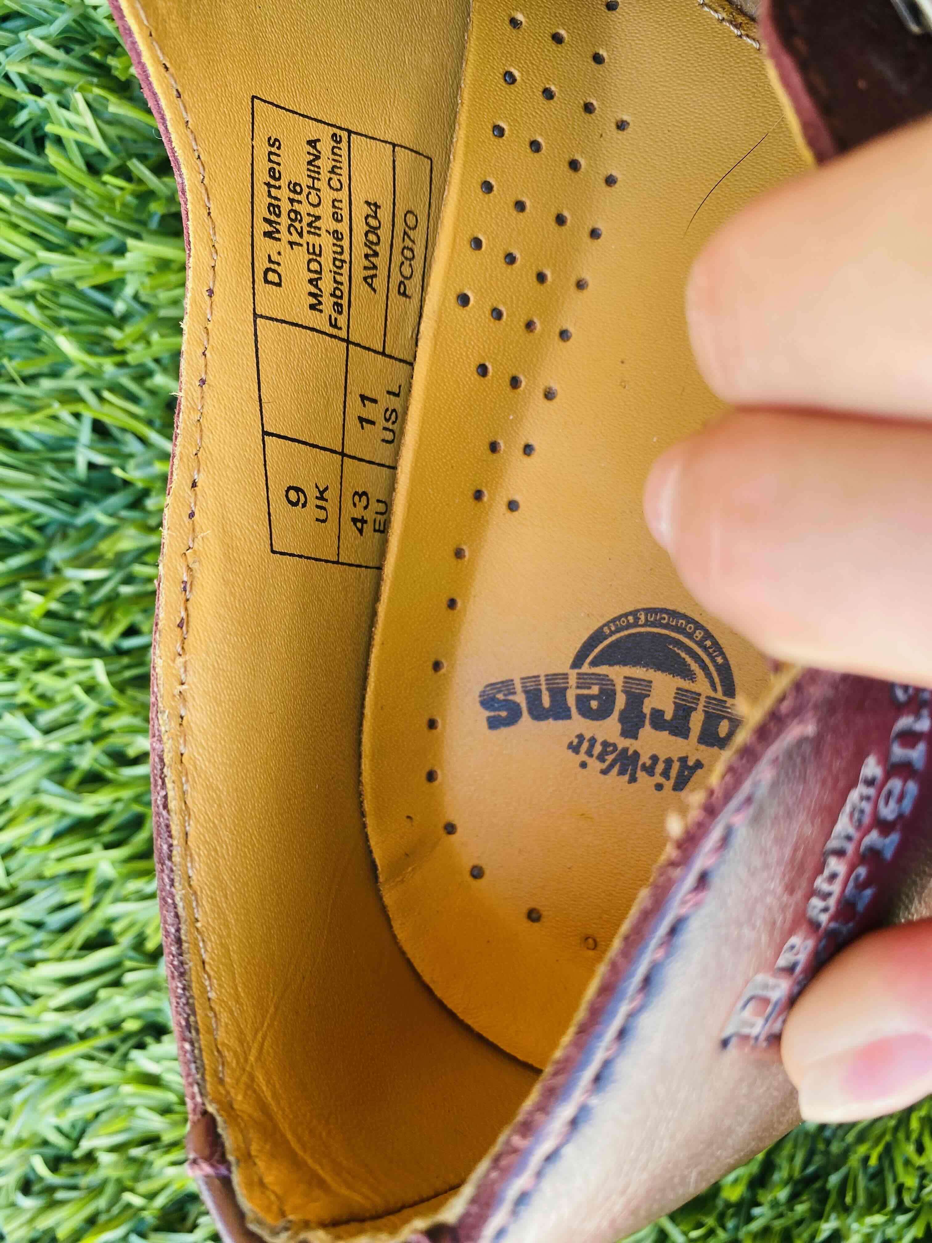 Zapatos Dr. Martens burdeos - 3