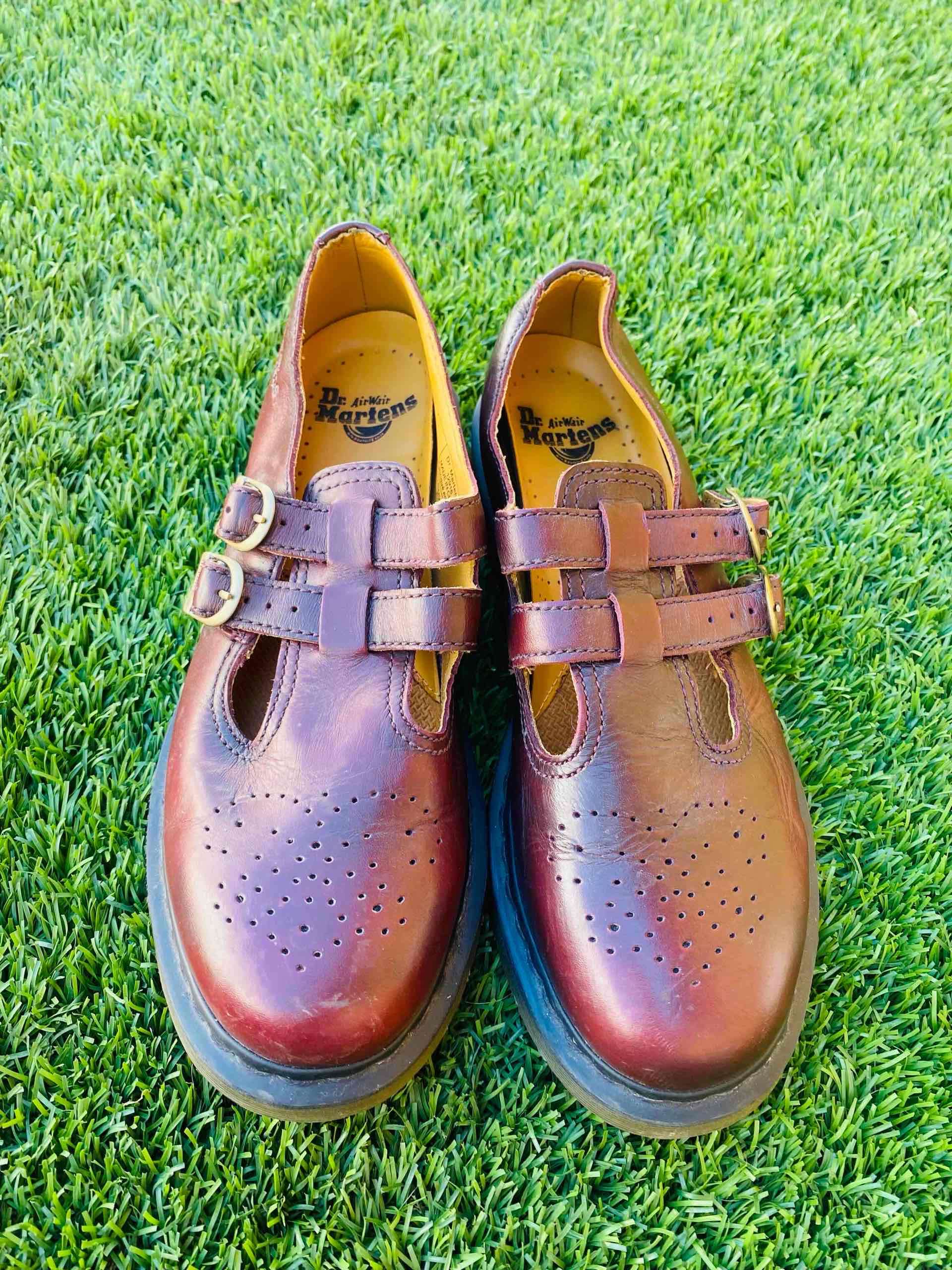 Zapatos Dr. Martens burdeos - 6