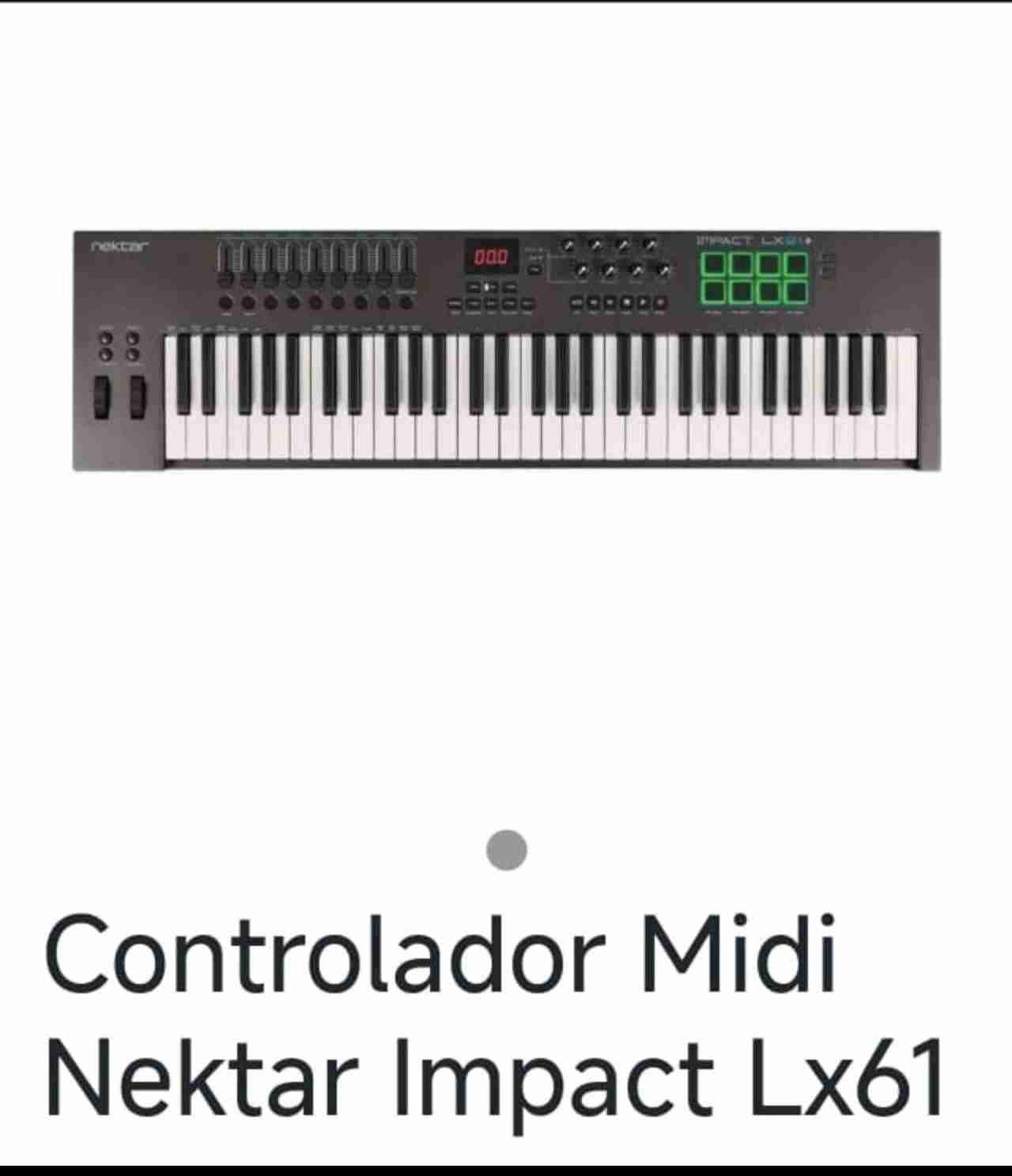 Controlador MIDI Nektar Impact Lx61 - miniatura 1