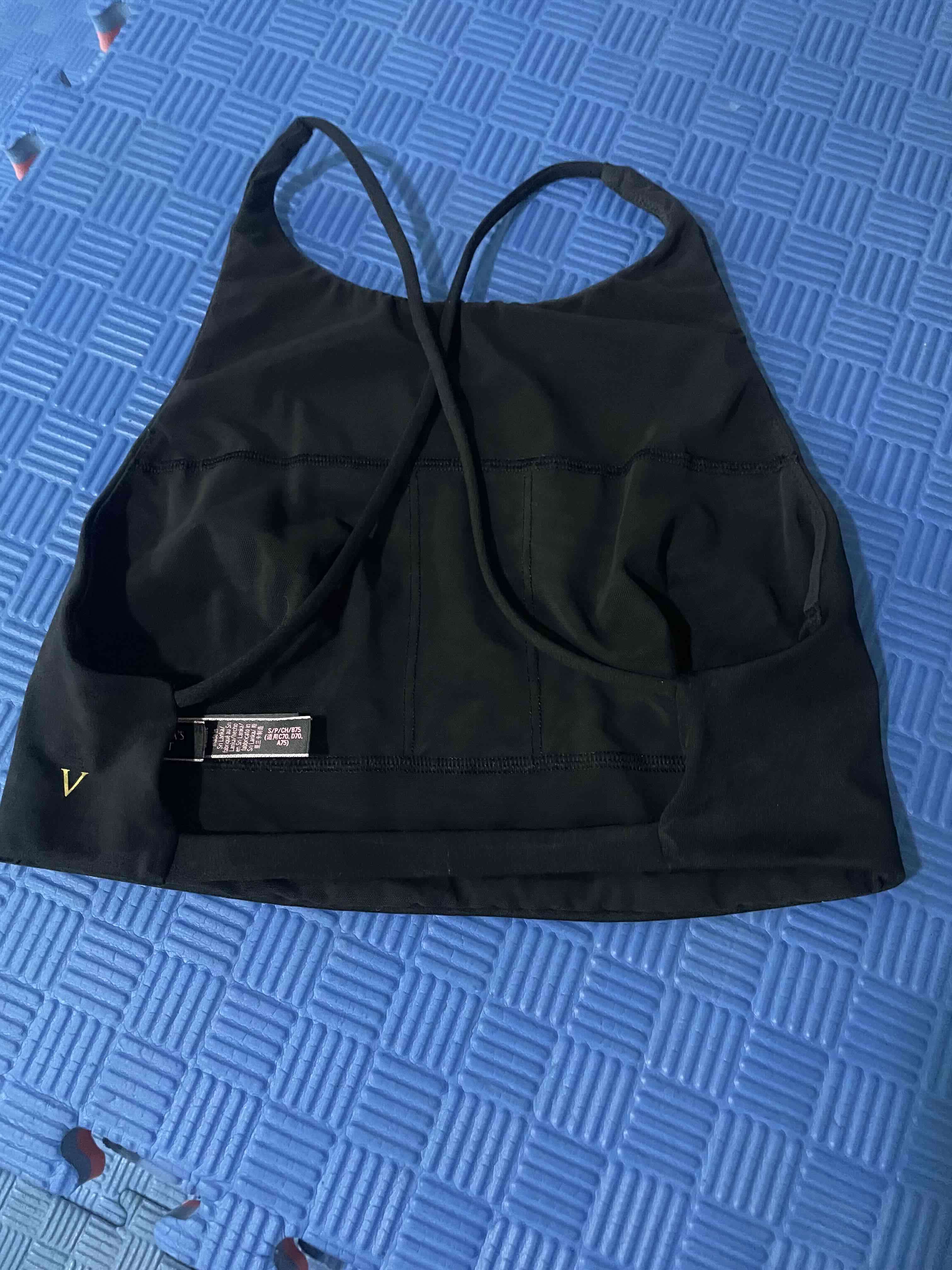 Top deportivo negro victoria secret - miniatura 2