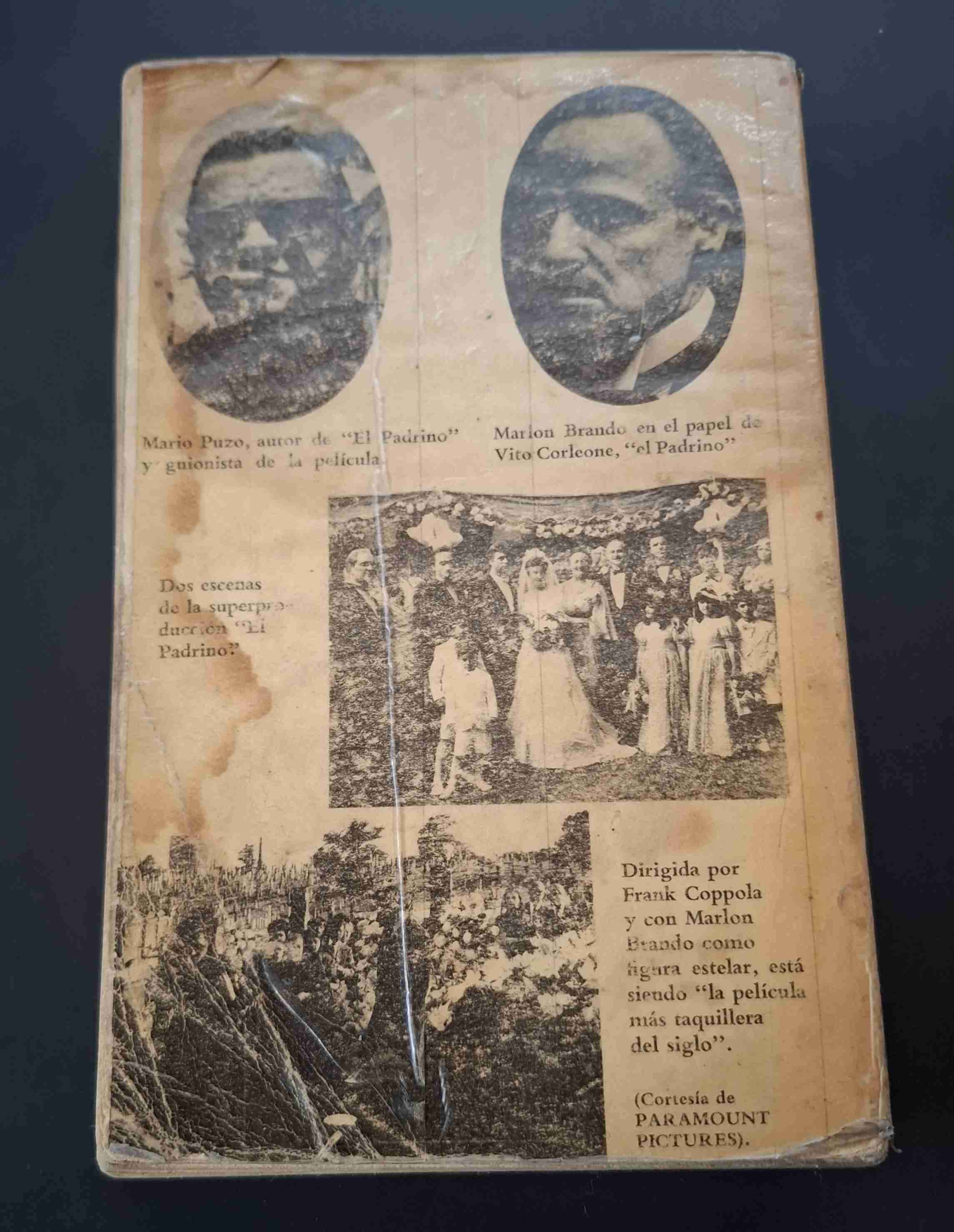Libro El Padrino - Mario Puzo edición 1973 - 2