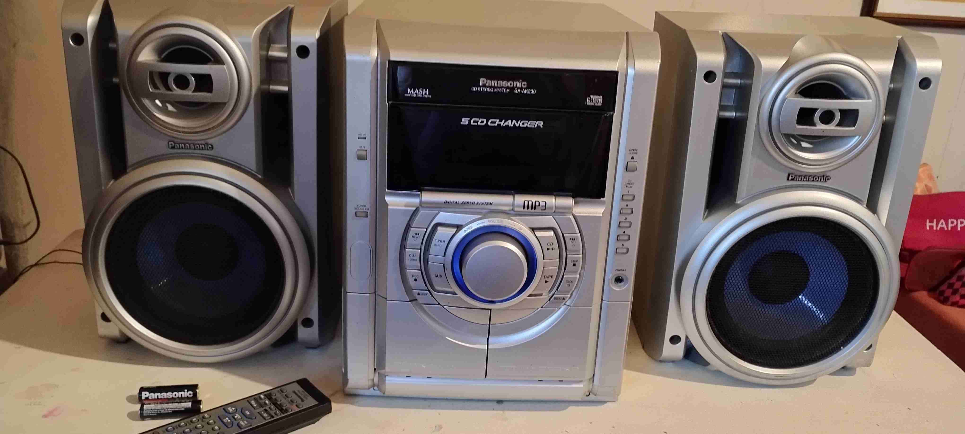 Equipo de sonido Panasonic 5 CD - 1