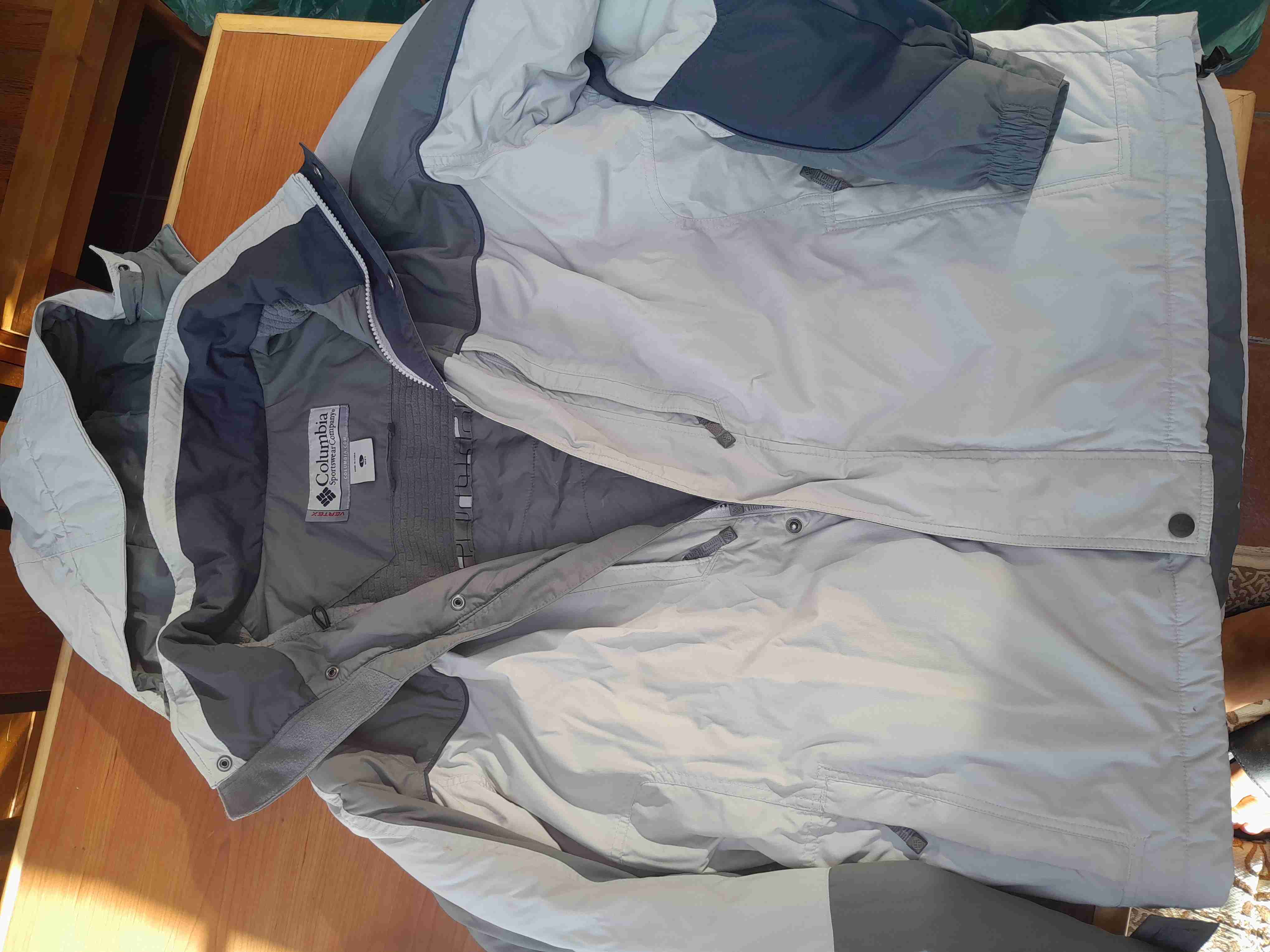 Polerón con capucha azul estampado - miniatura 6