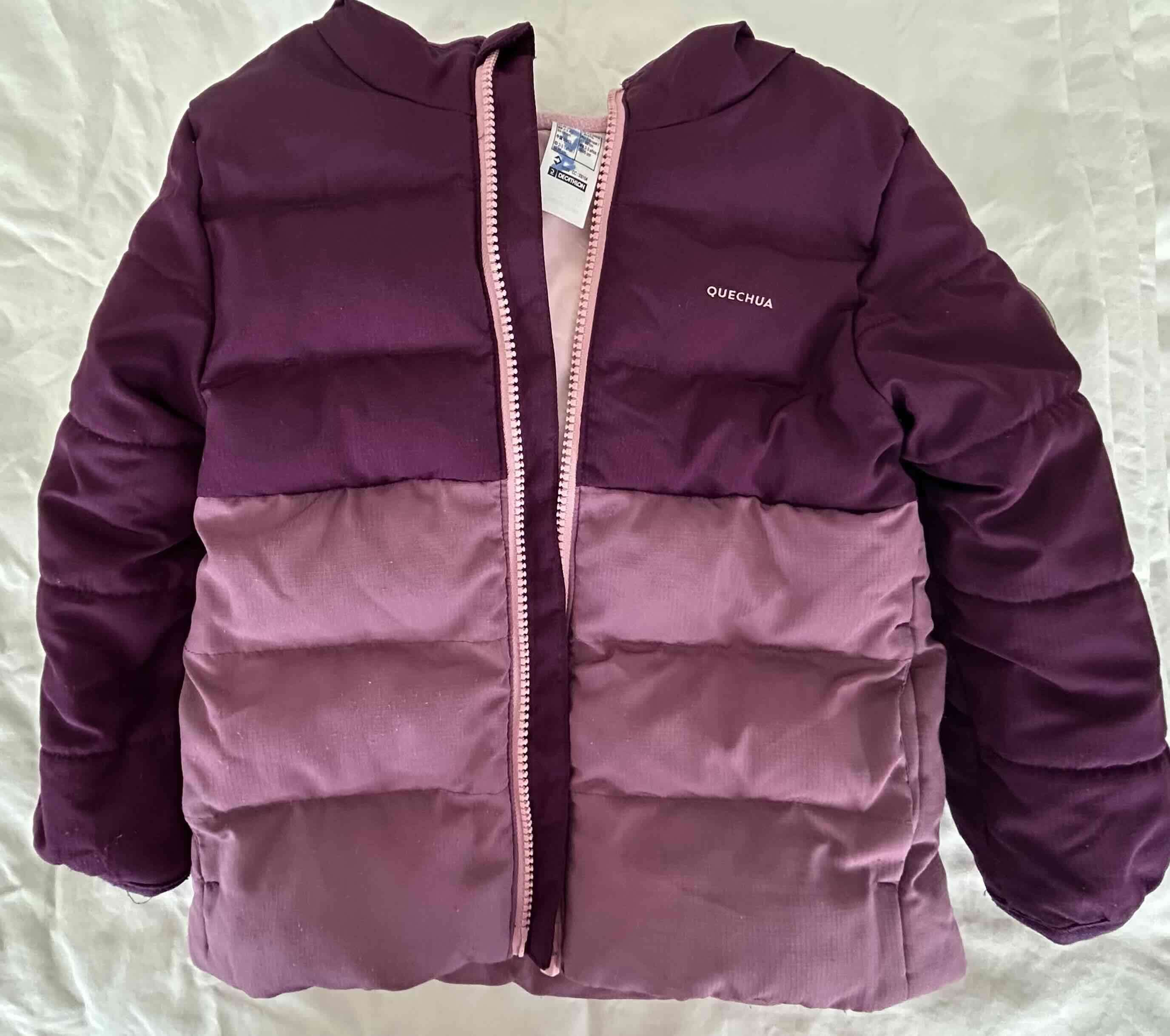 Chaqueta acolchada Quechua niña - miniatura 1