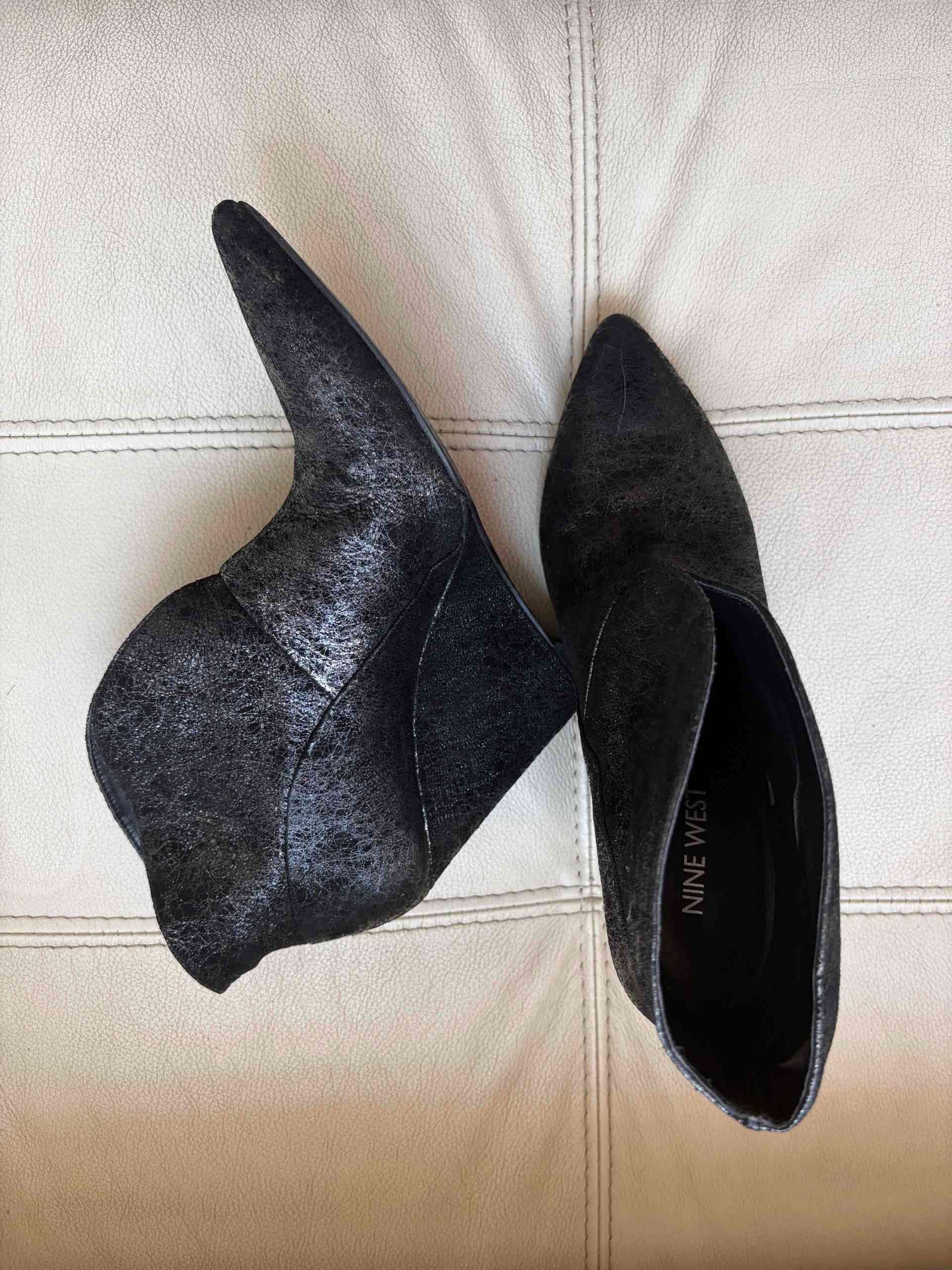 Botines negros Nine West - miniatura 1