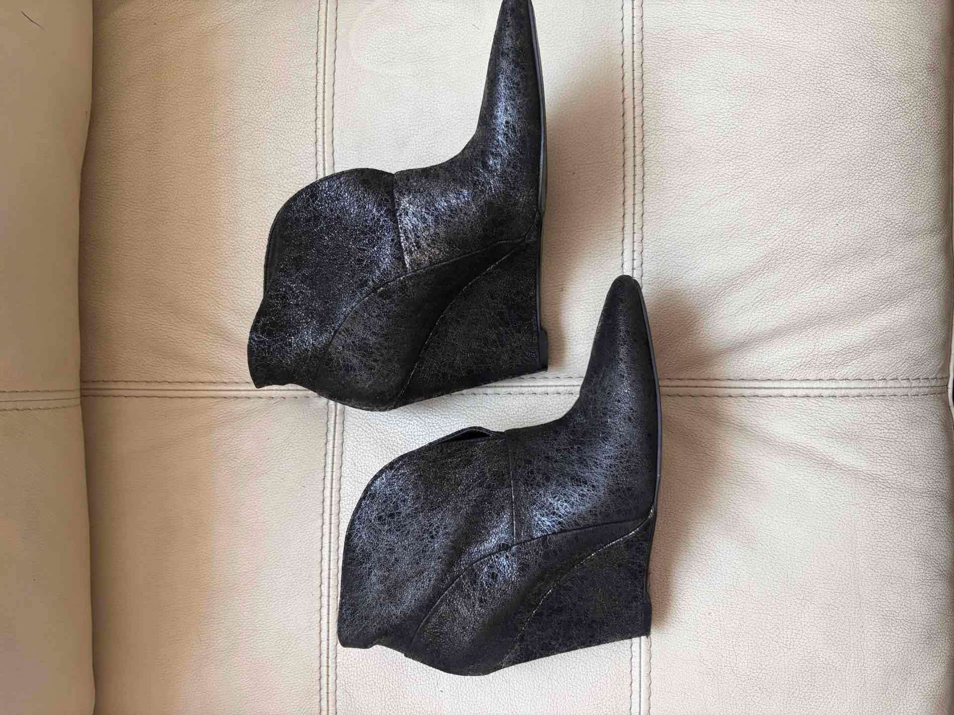 Botines negros Nine West - miniatura 2