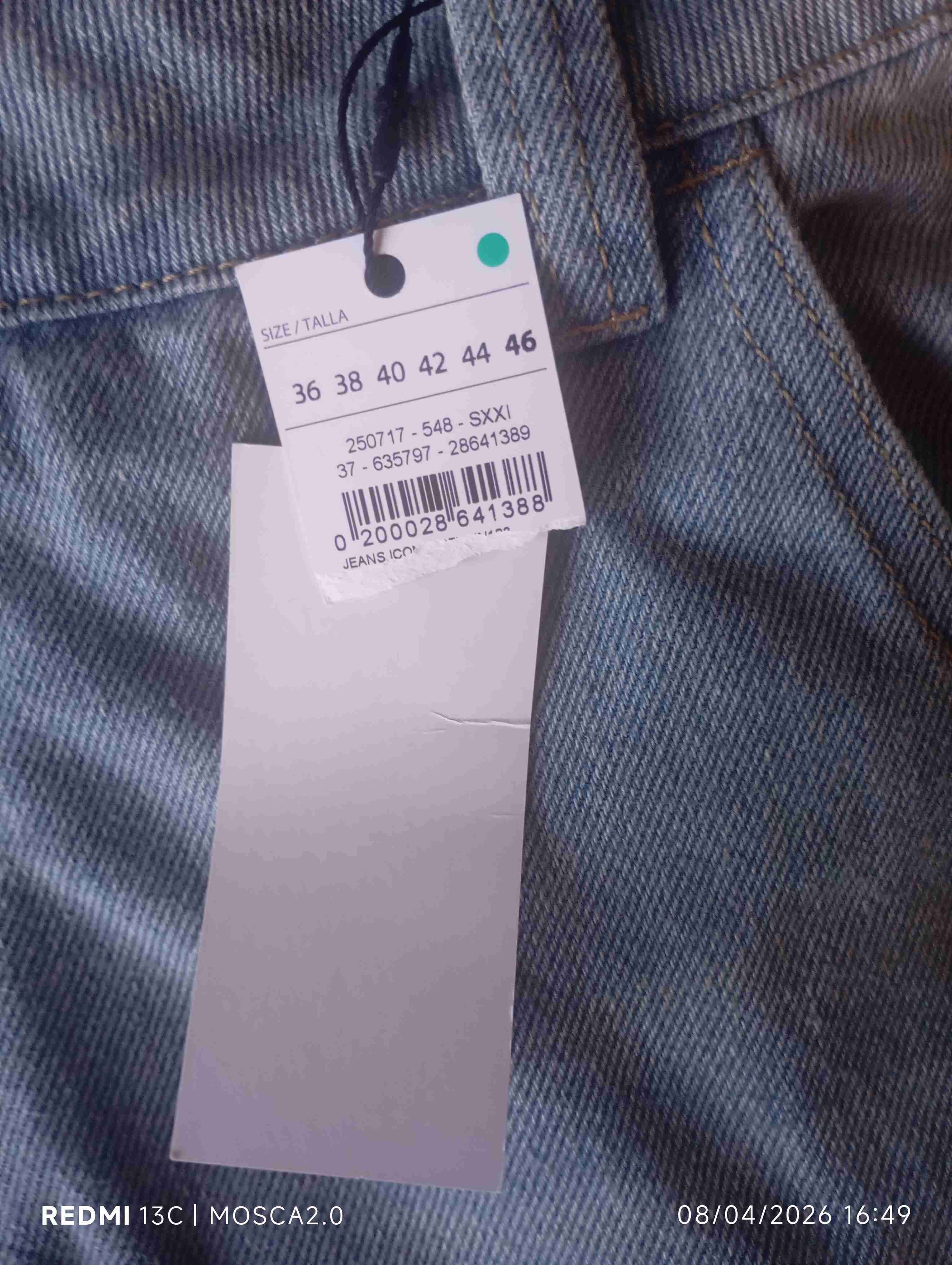 Pantalones cargo celestes - 4