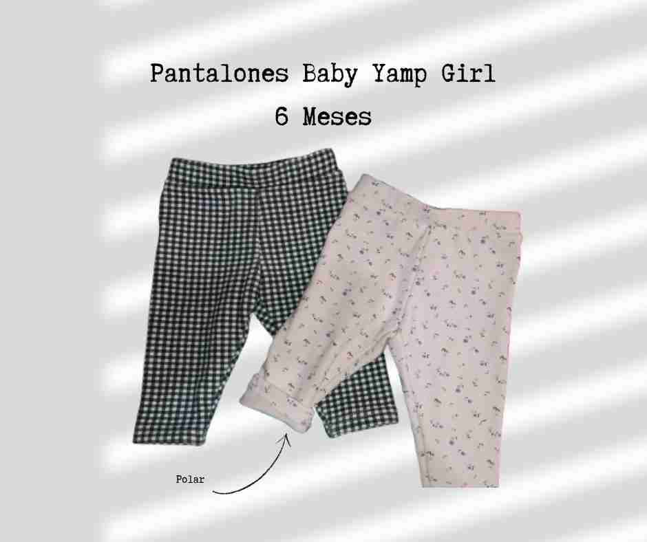 Pantalones bebé Yamp 6 meses