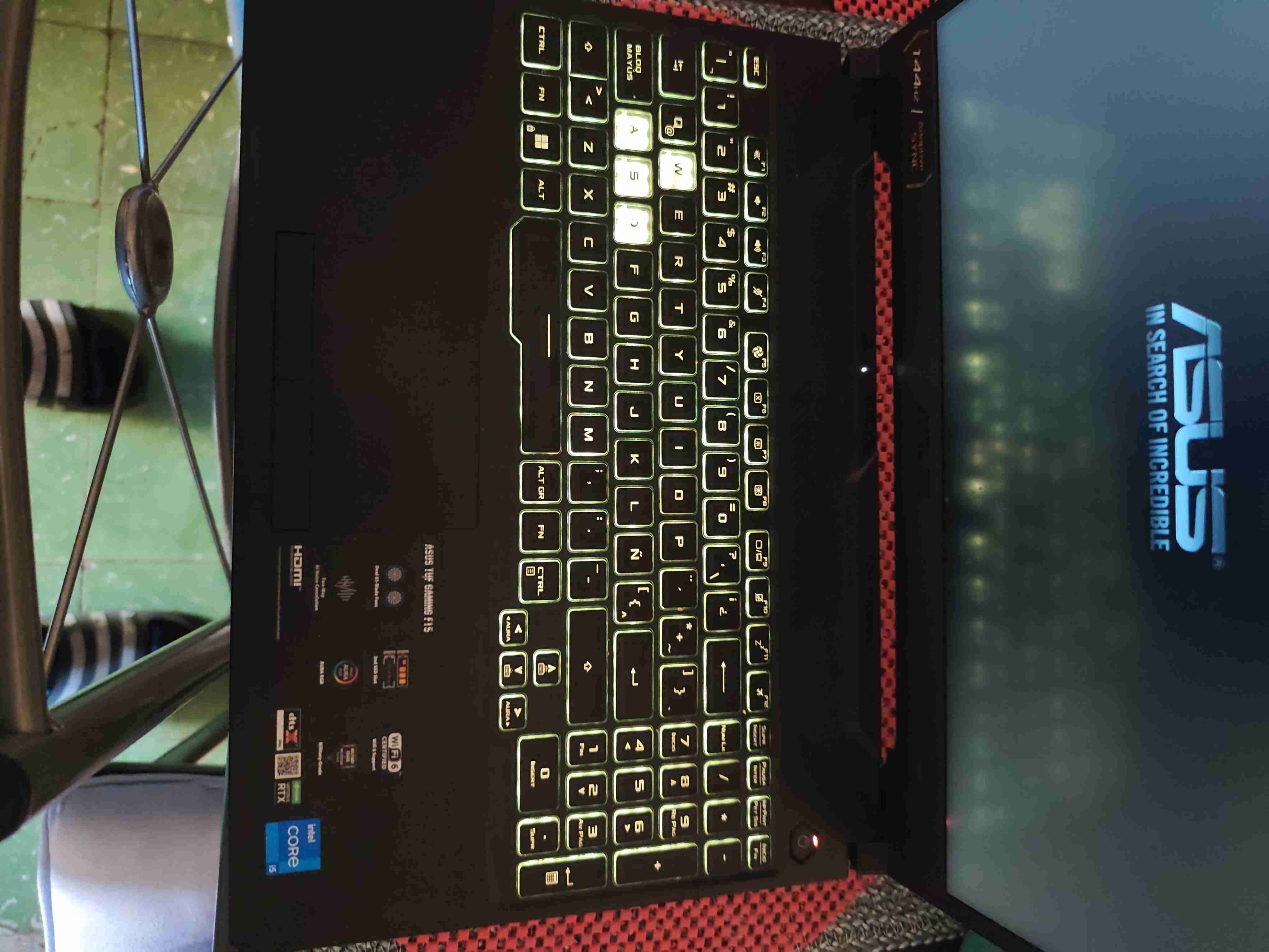 Laptop ASUS TUF RTX 3050 8GB RAM - miniatura 1