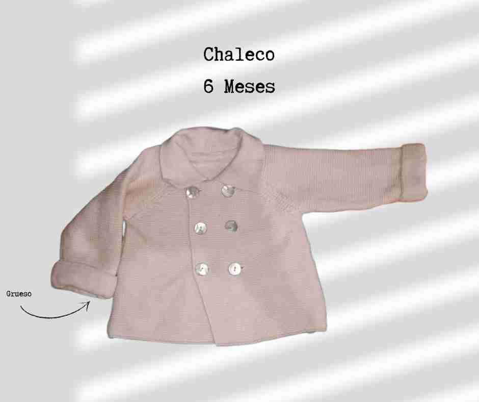 Chaleco bebé 6 meses grueso