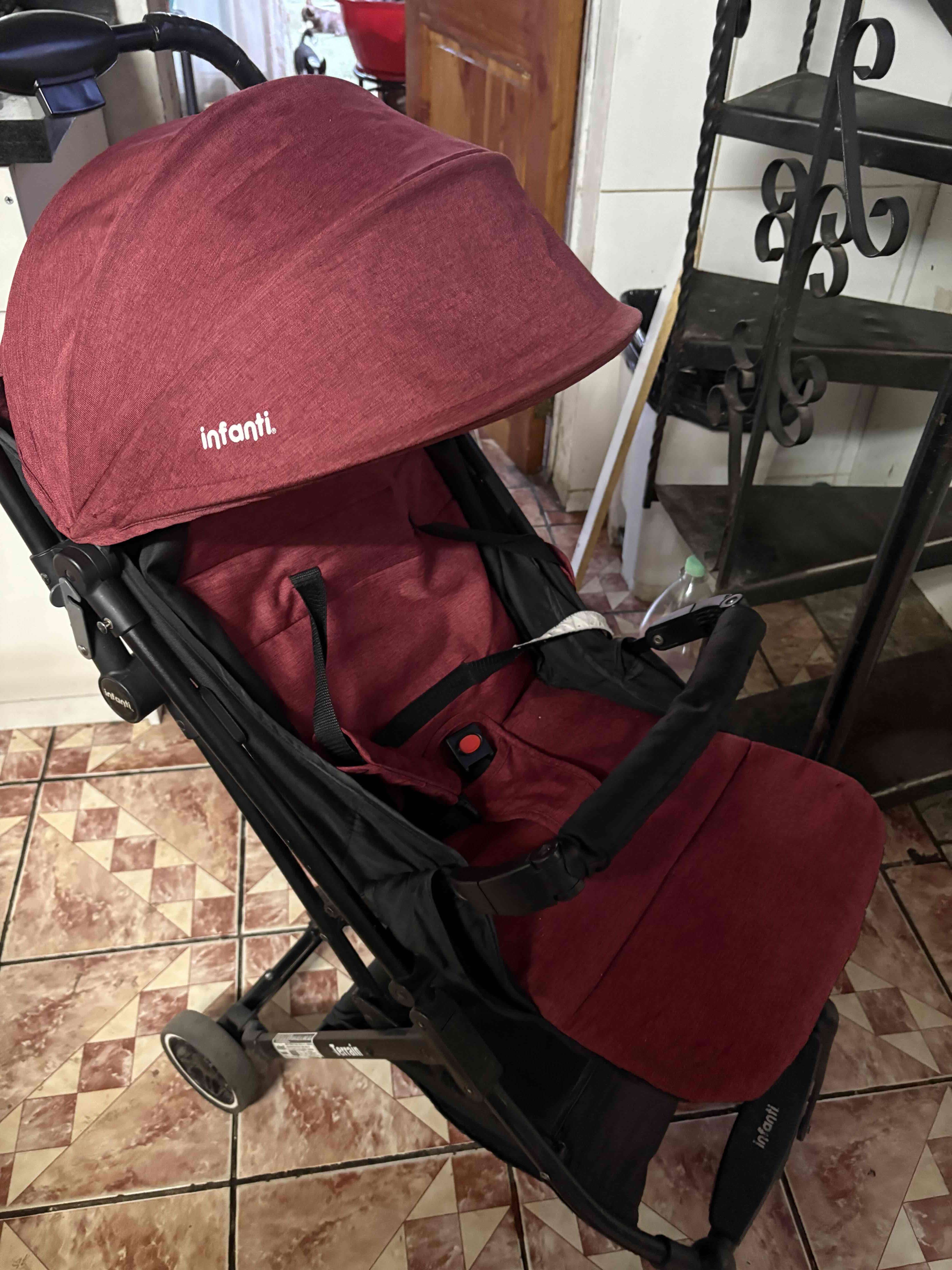 Coche de bebé Infanti rojo - miniatura 6