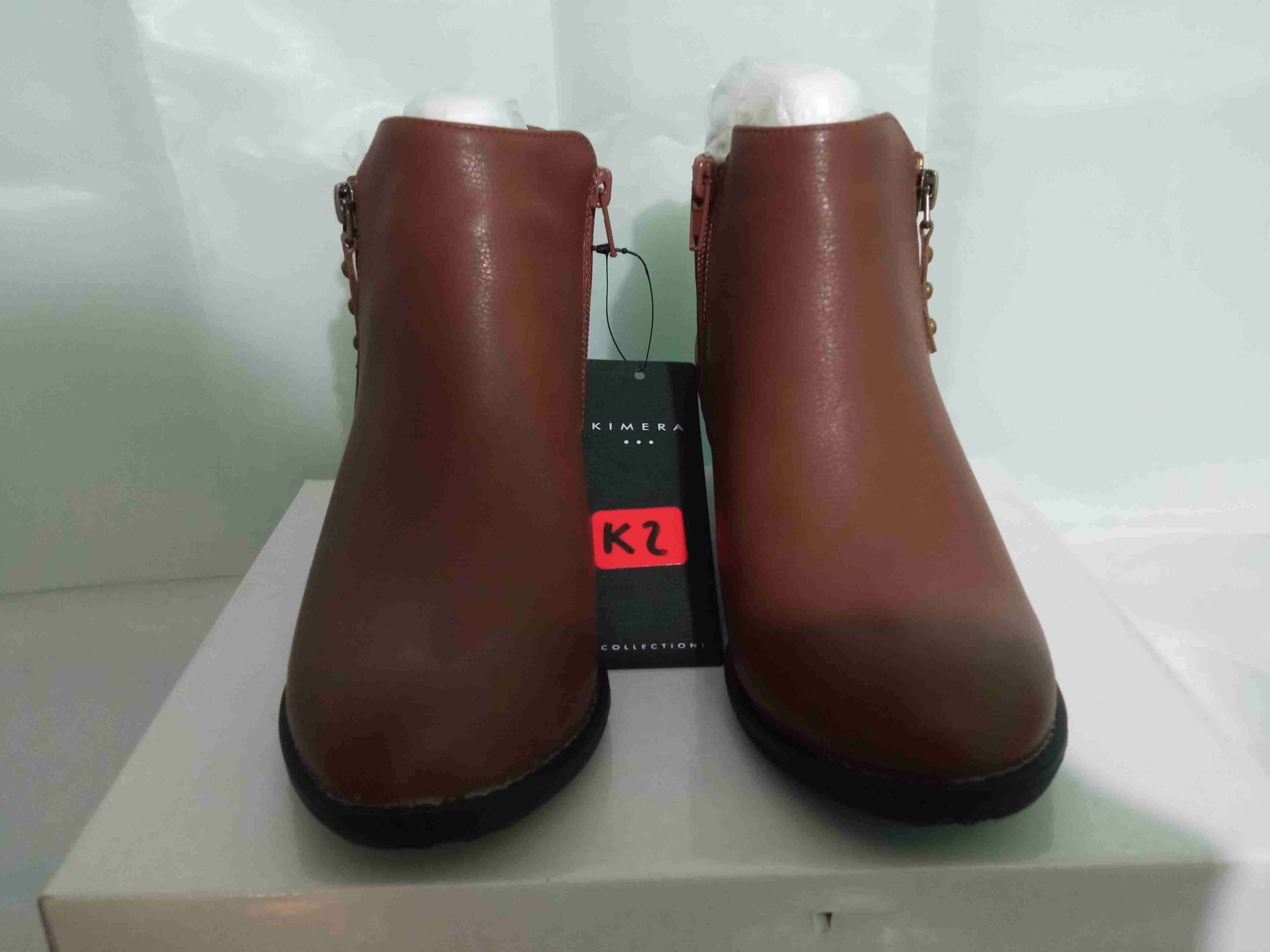 Botines marrones con cierre lateral - miniatura 2