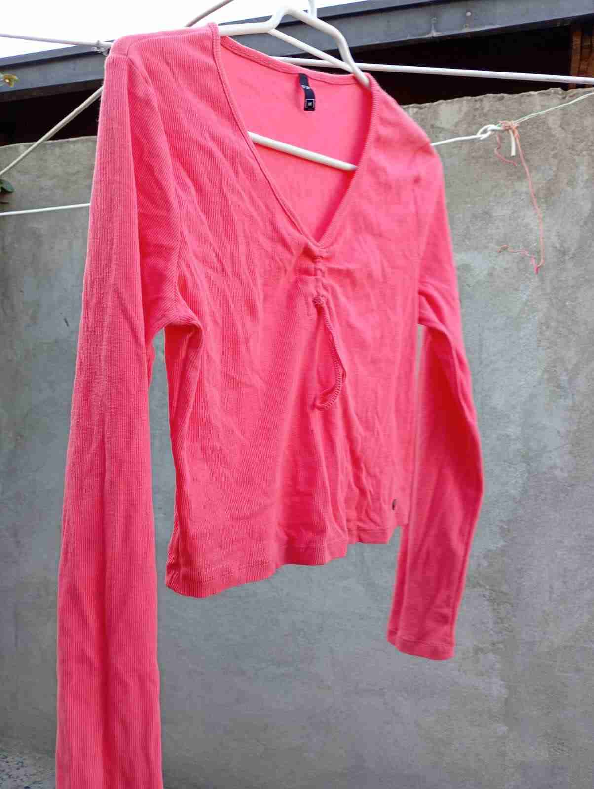 Polera rosada manga larga - miniatura 3