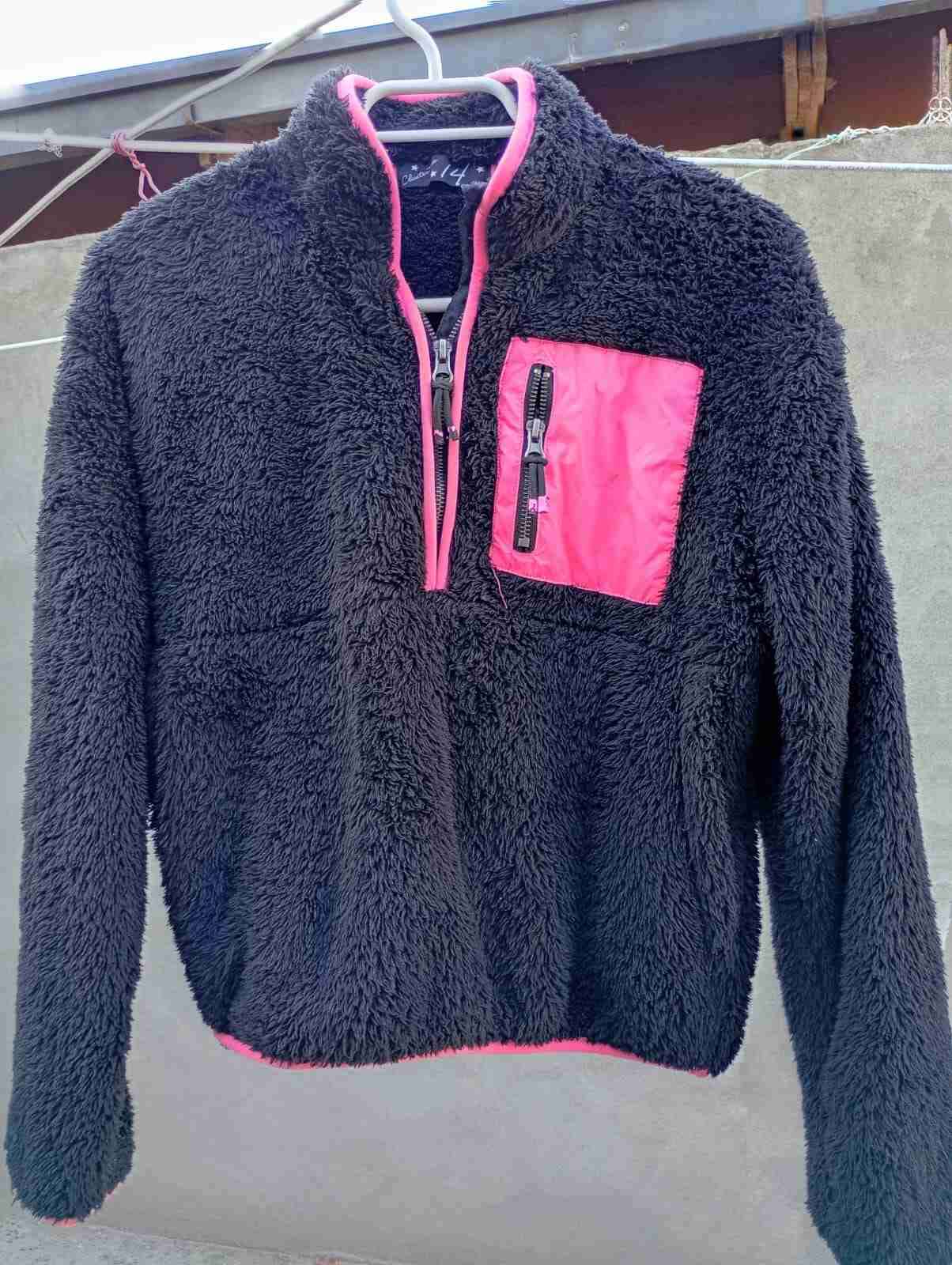 Polar negro con detalle rosado - miniatura 1