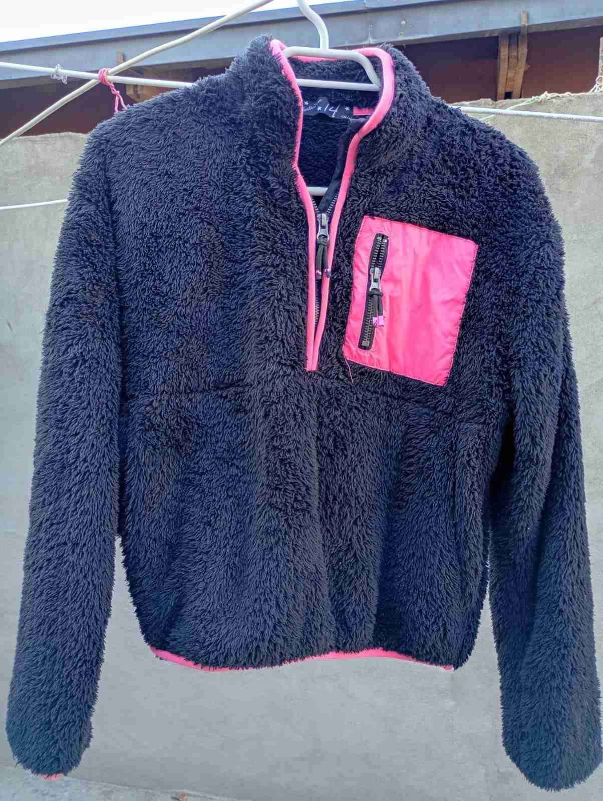 Polar negro con detalle rosado - miniatura 2