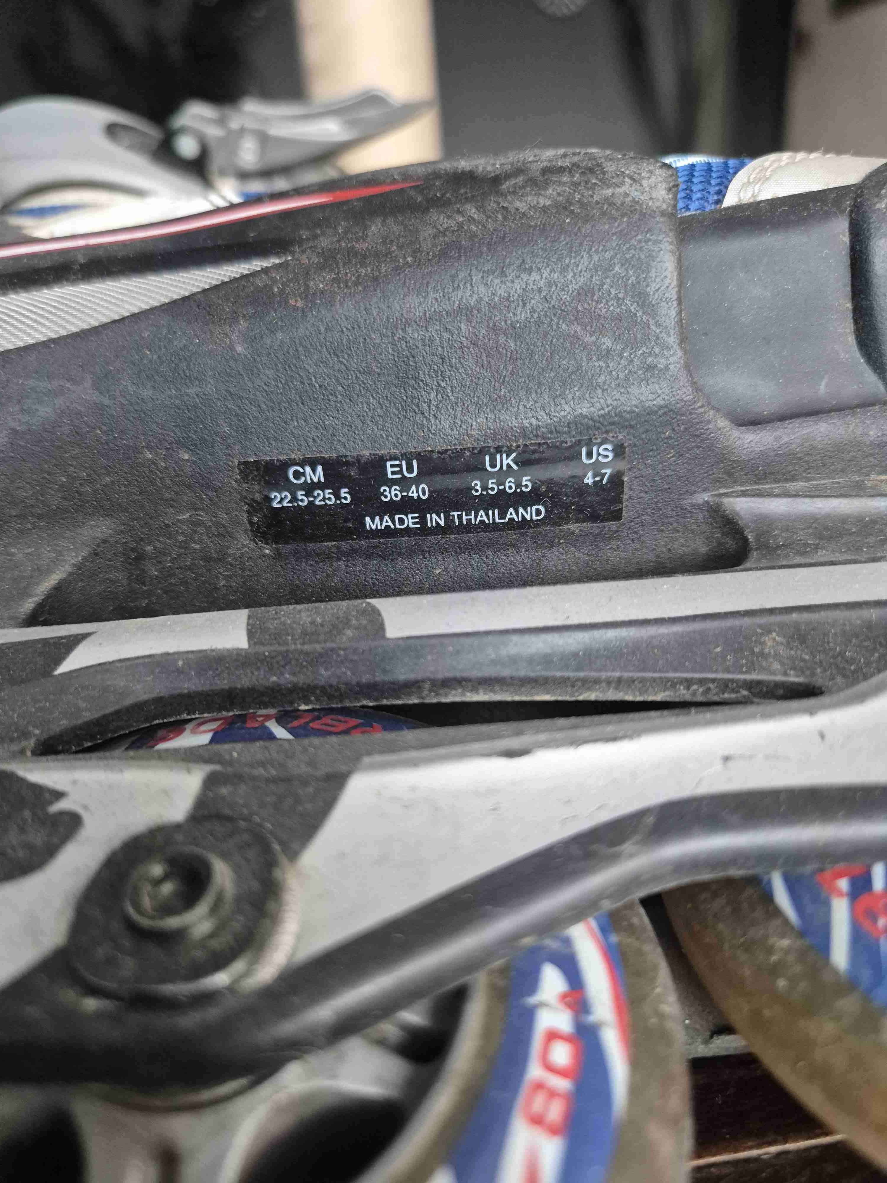 Patines Rollerblade azules y grises - miniatura 6