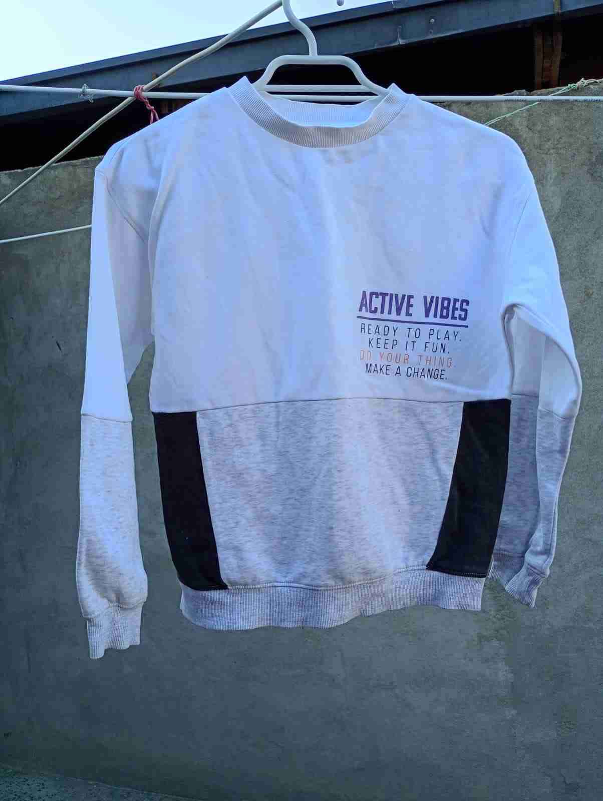 Polerón blanco 'Active Vibes' - miniatura 2