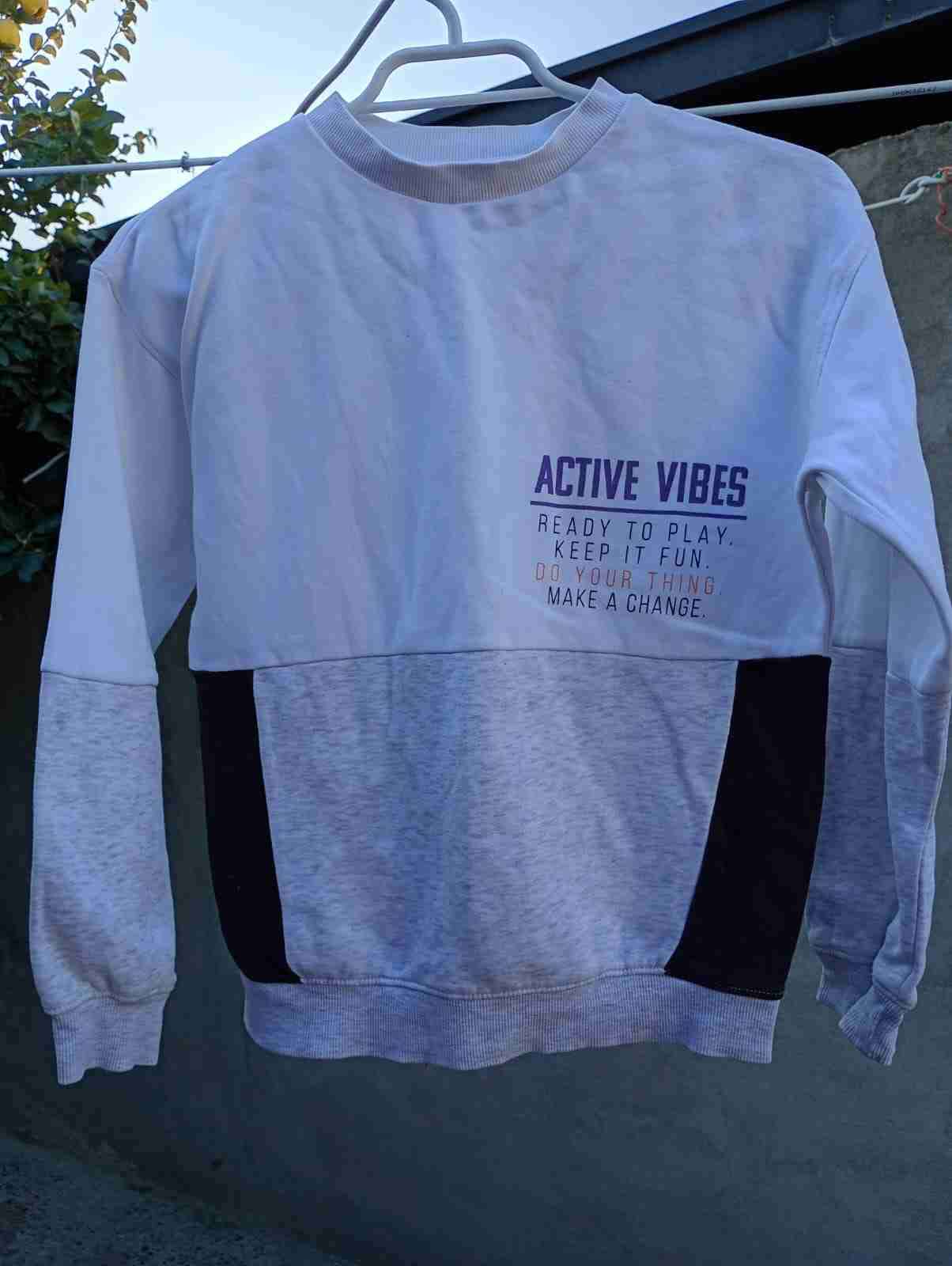 Polerón blanco 'Active Vibes' - miniatura 3