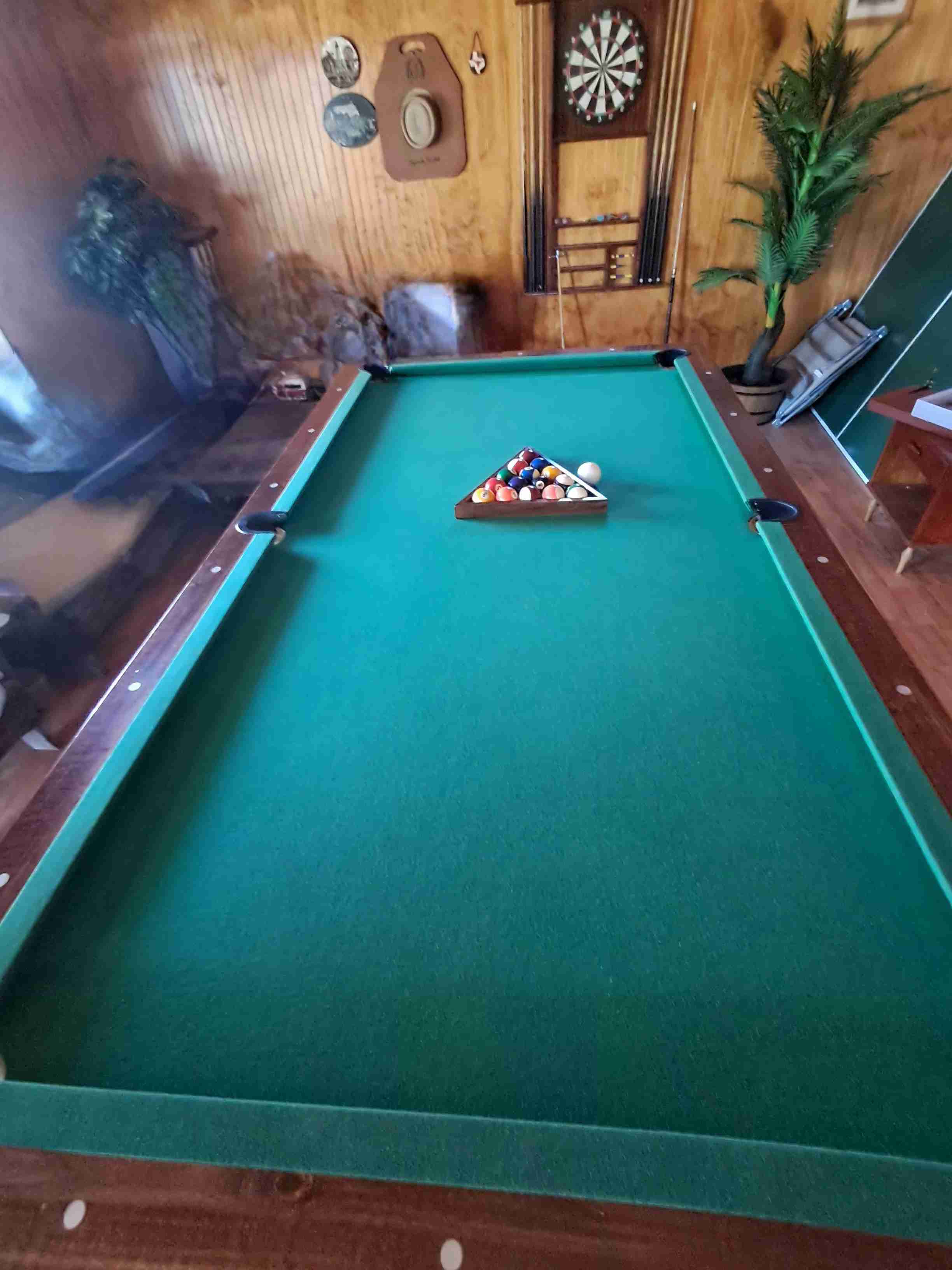 Mesa de billar de madera - 2